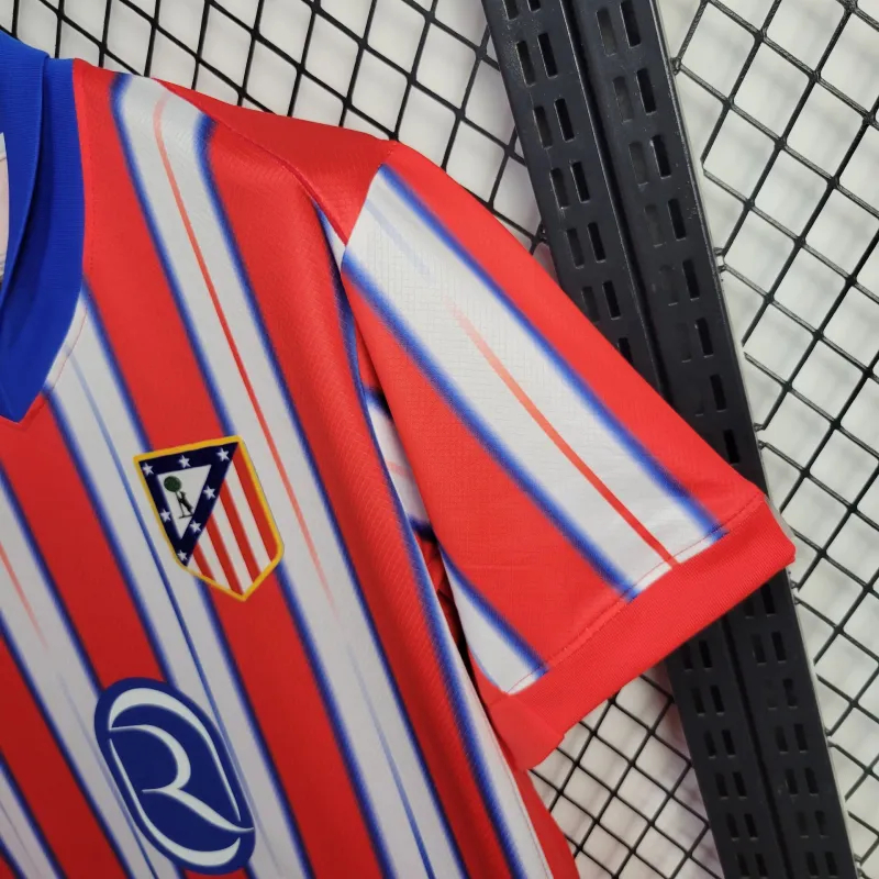 2024/2025 Atletico Madrid Home Football Shirt (Fan Edition）