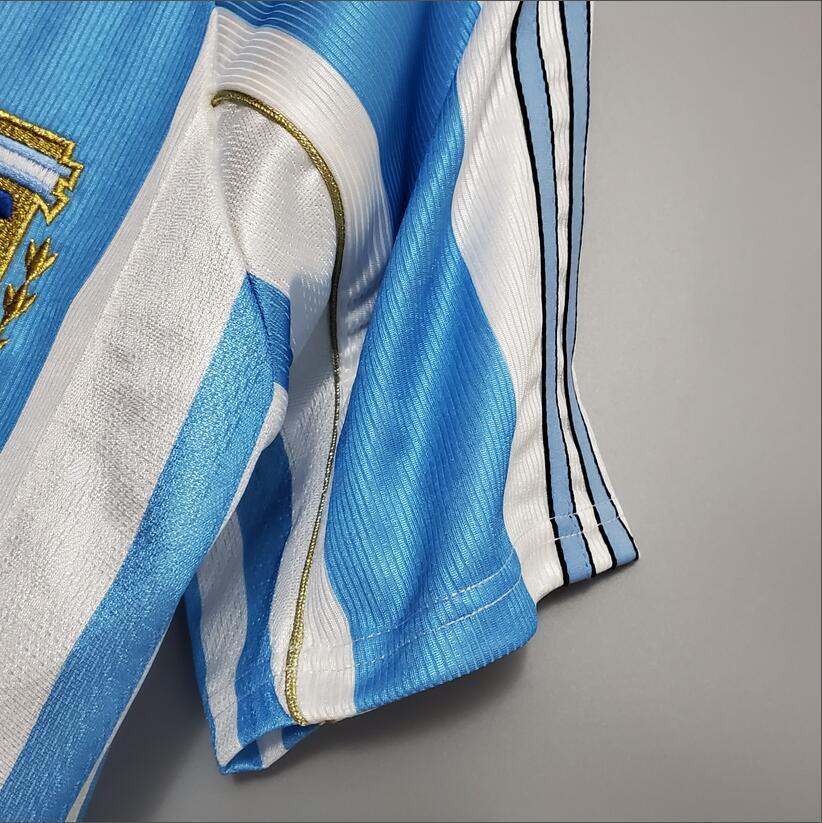 1998 Argentina Home Retro Football Shirt