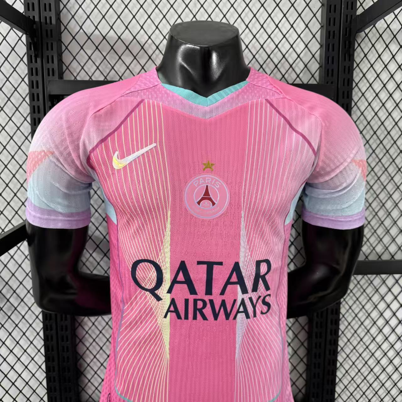 2025/2026 Paris Saint-Germain Pink Special Edition Football Shirt (Player Edition)