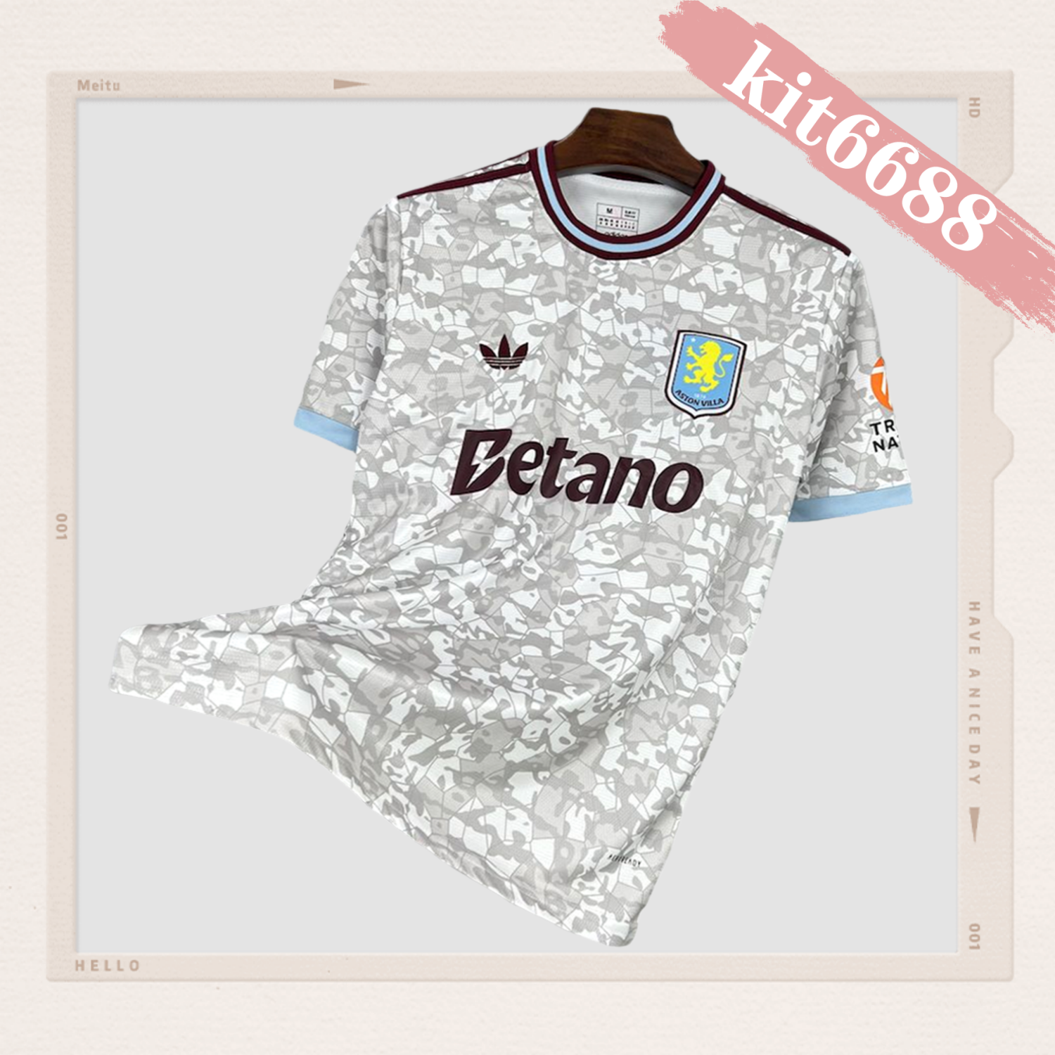 2025/2026 Aston Villa Third Football Shirt （Fans）