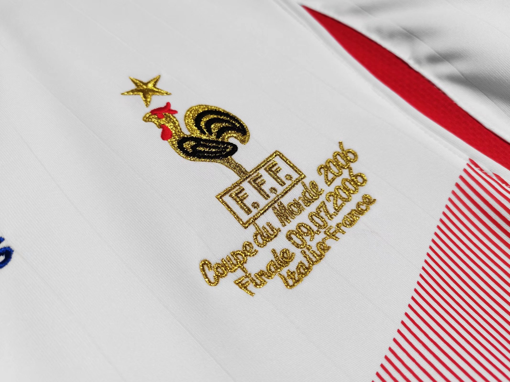 2006 France Away Retro Football Shirt