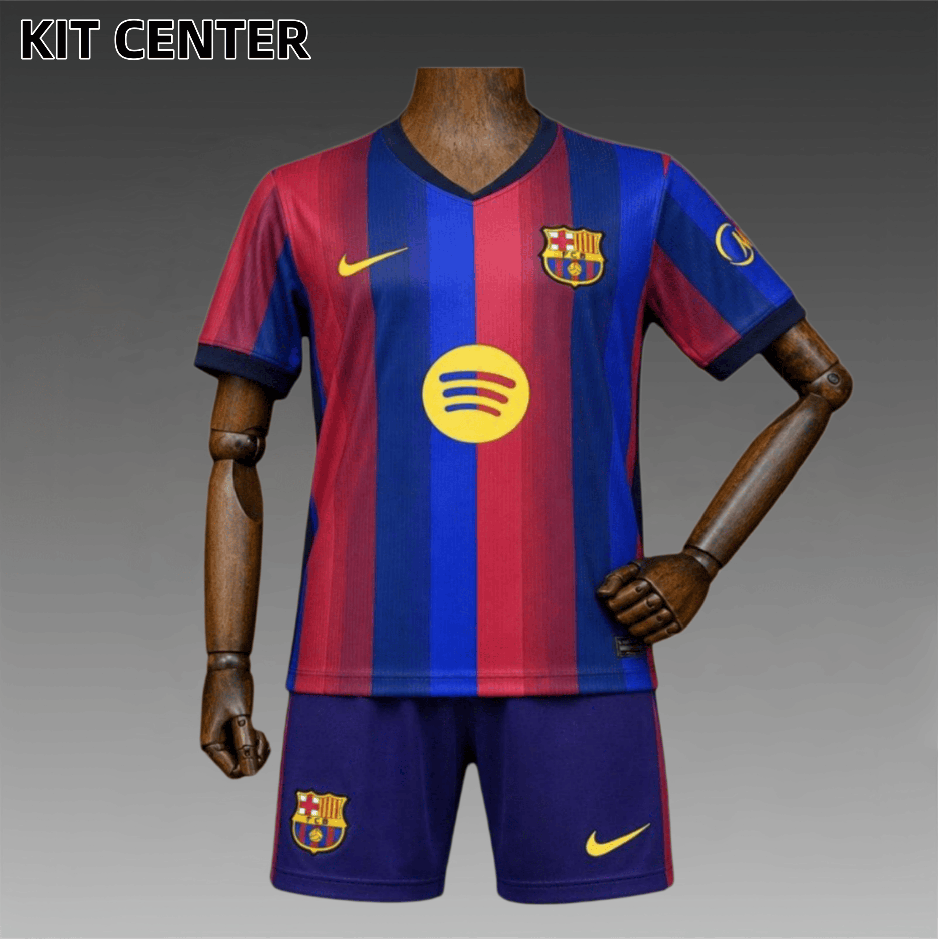2026/2027 Barcelona Home Kids Kit（Adult Kids Kit socks）