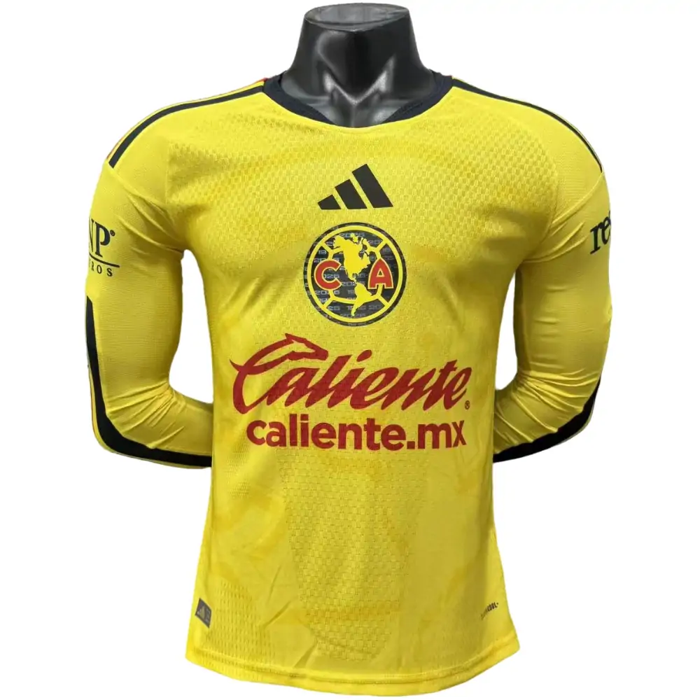 2026-27 Club América Home Long Sleeve Jersey - Player Edition