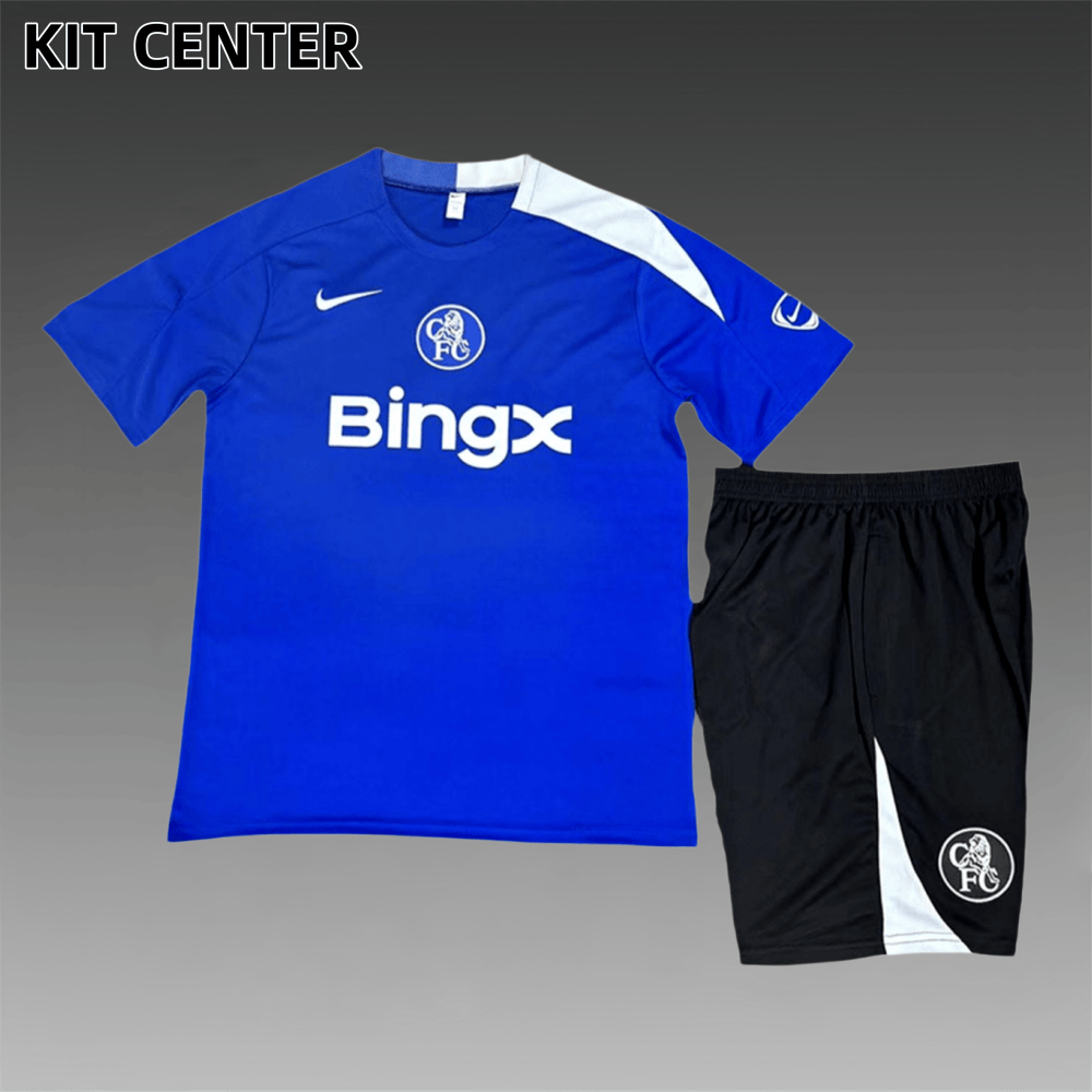 2025/2026 Chelsea Kids Short-Sleeve Training Kits (Adult Kids Kit)