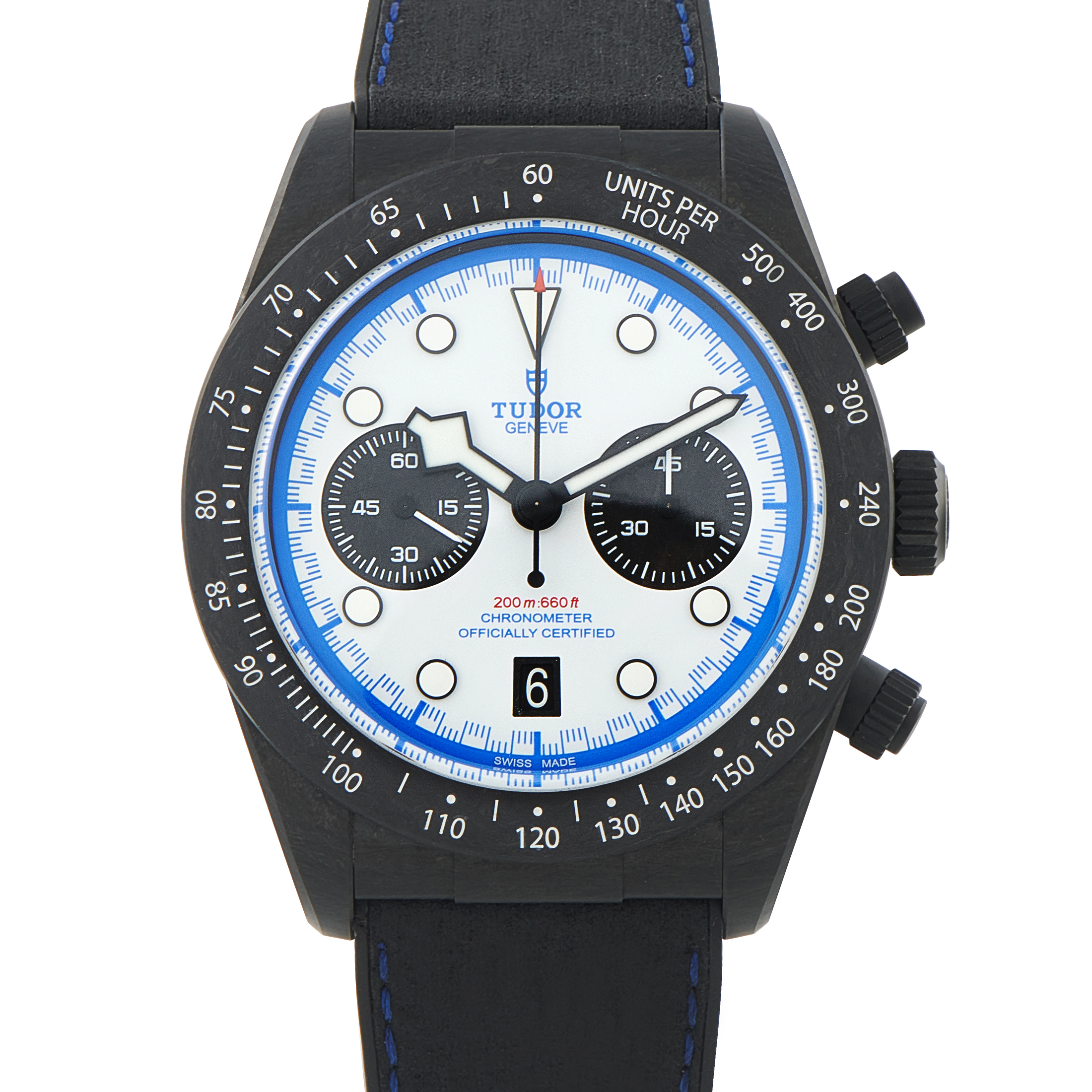 TudorBlack Bay Chrono Carbon 25 Carbon Fiber Watch 79377KN