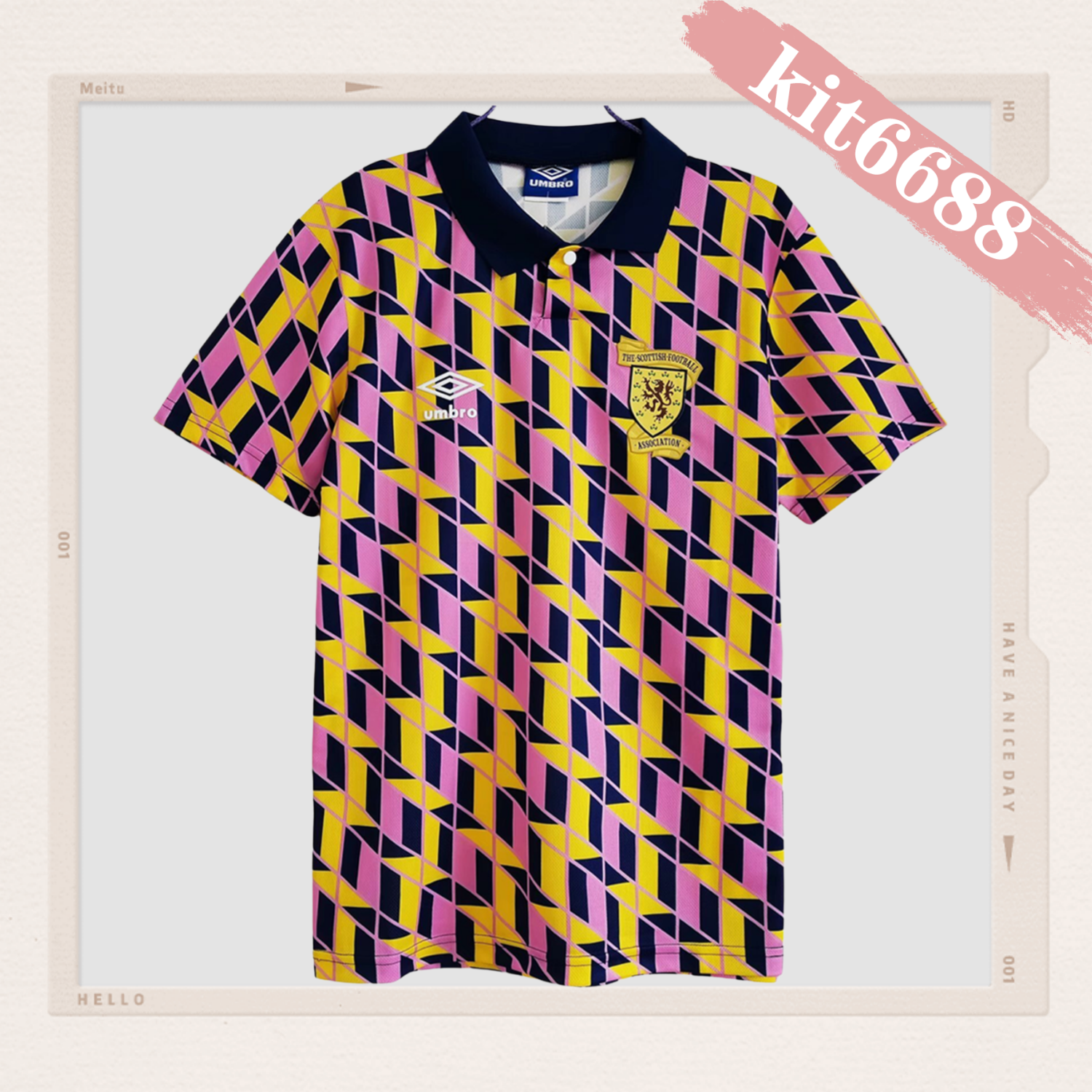 1988/1989 Scotland third away football shirt（Retro）