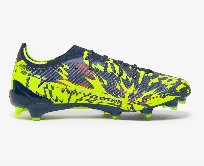 P ULTRA 6 CARBON FGDARE TO LAUNCH EDITION -PERSIAN BLUE/PUMA AGEDSILVER/PUMA BLACK/LIMESQUEEZE