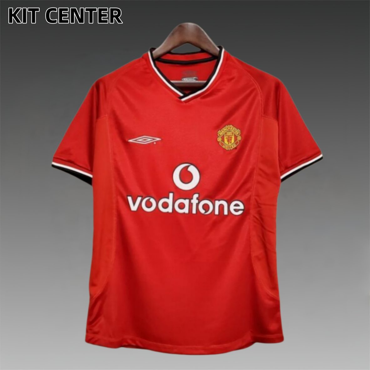00/01 Manchester United home retro football jersey