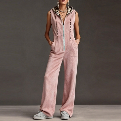 LUIPAARDPRINT JUMPSUIT