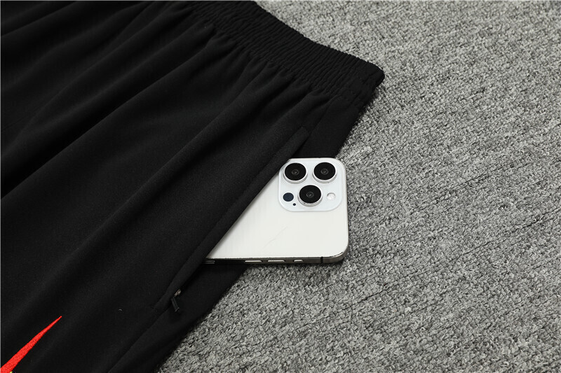 24/25 Liverpool Gray with black Half Zip Training Kit (Adult Kids Kit)