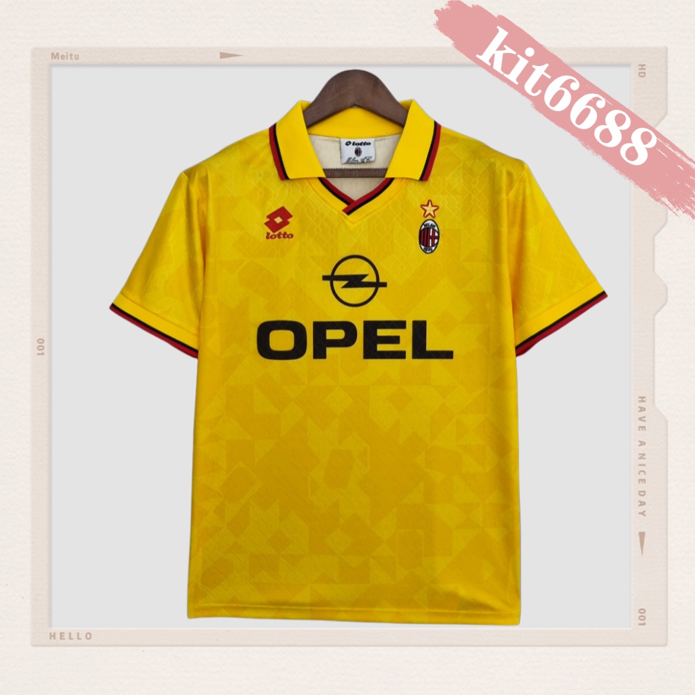 1995/1996 AC Milan Away Vintage Football Shirt
