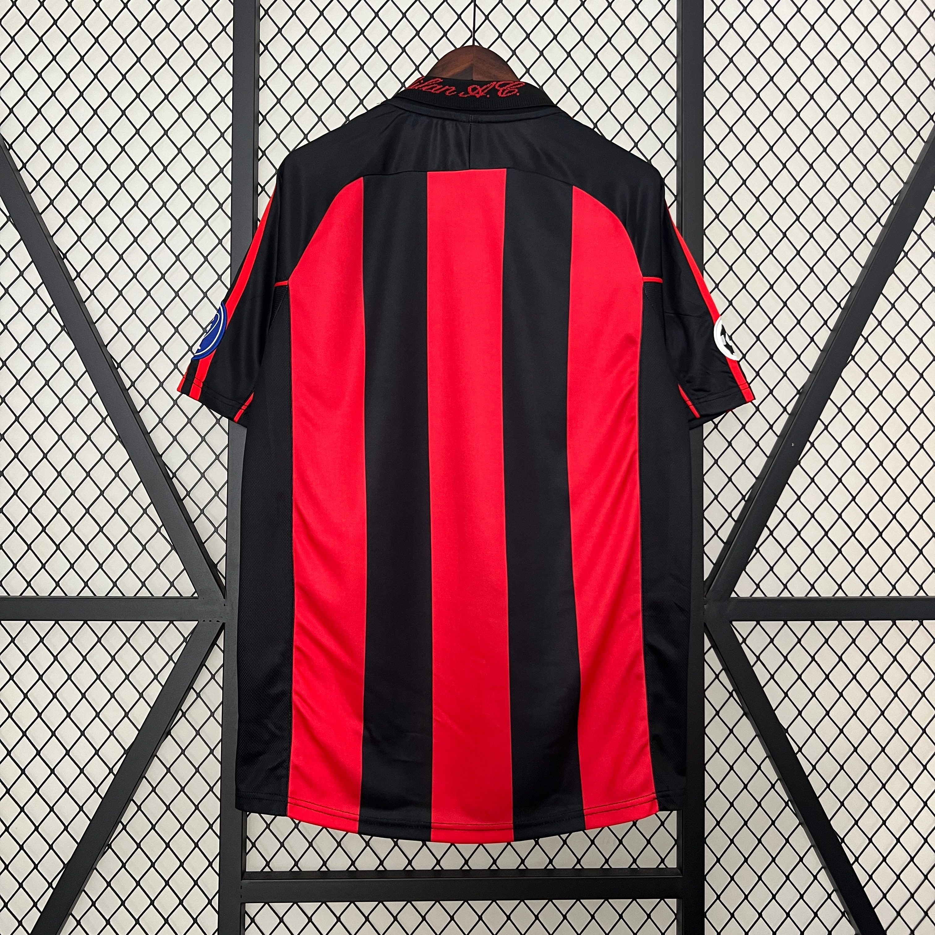 2000/2001 AC Milan Home Retro Football Shirt