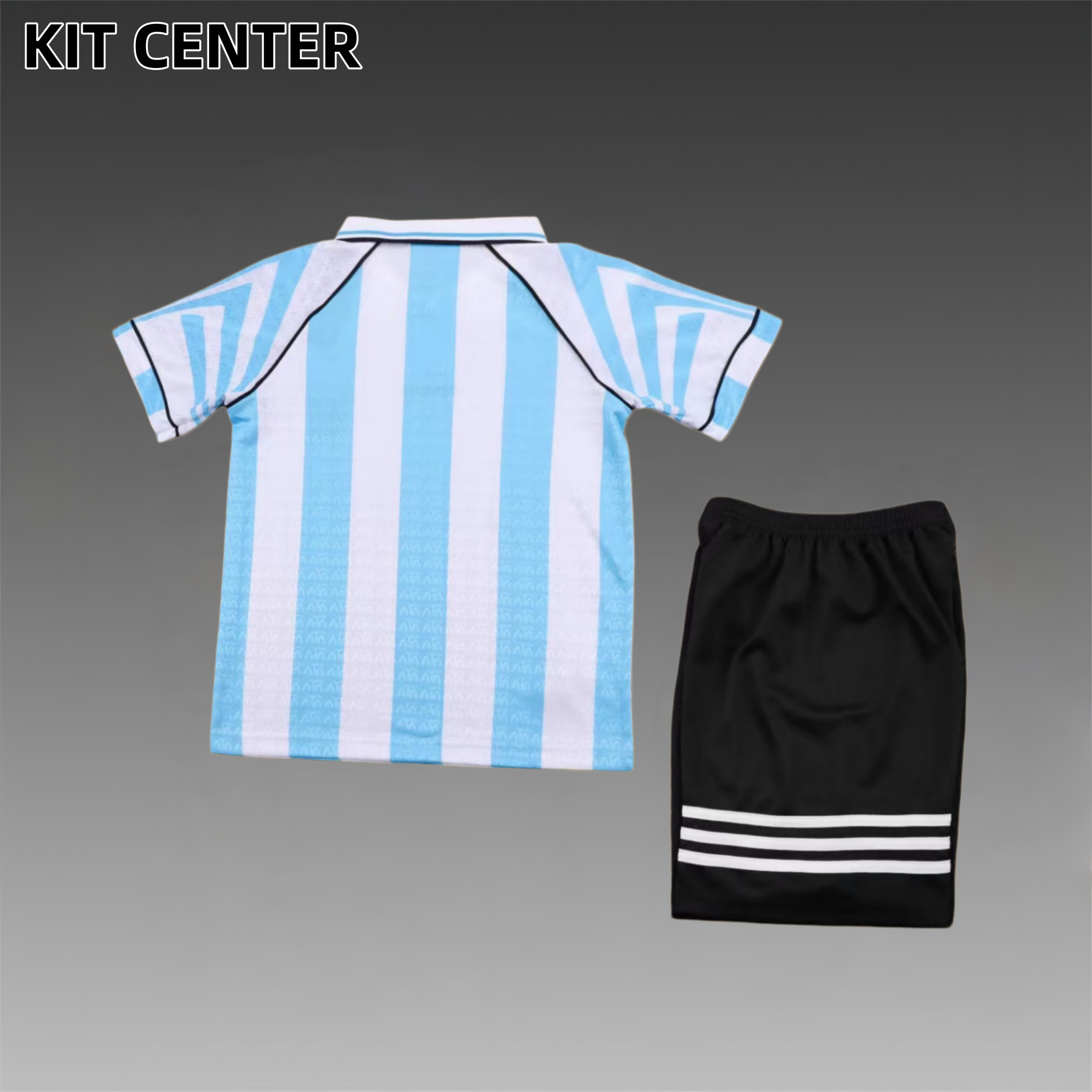 96/97 Argentina home Retro Football Shirt ( Kids Kit )