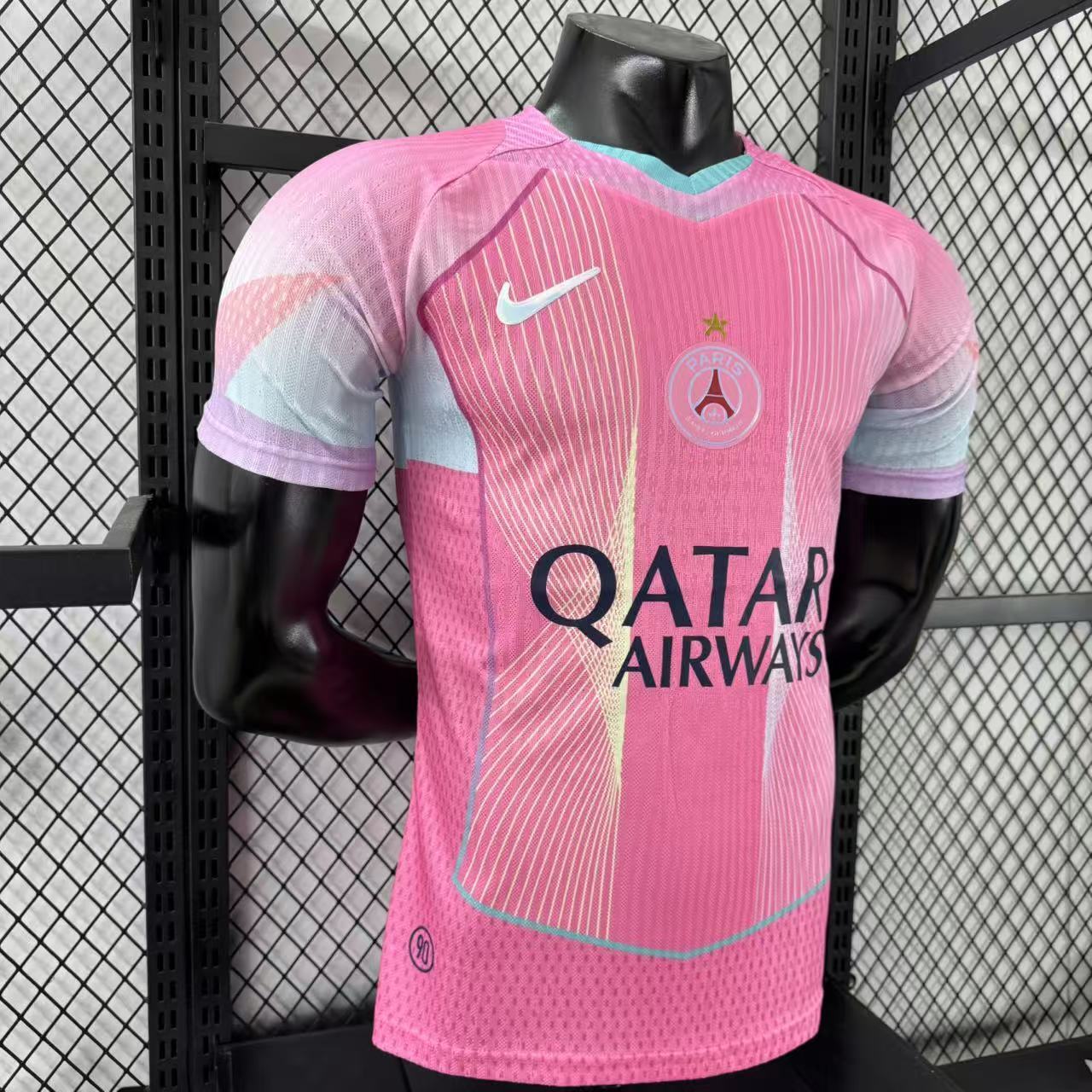 2025/2026 Paris Saint-Germain Pink Special Edition Football Shirt (Player Edition)