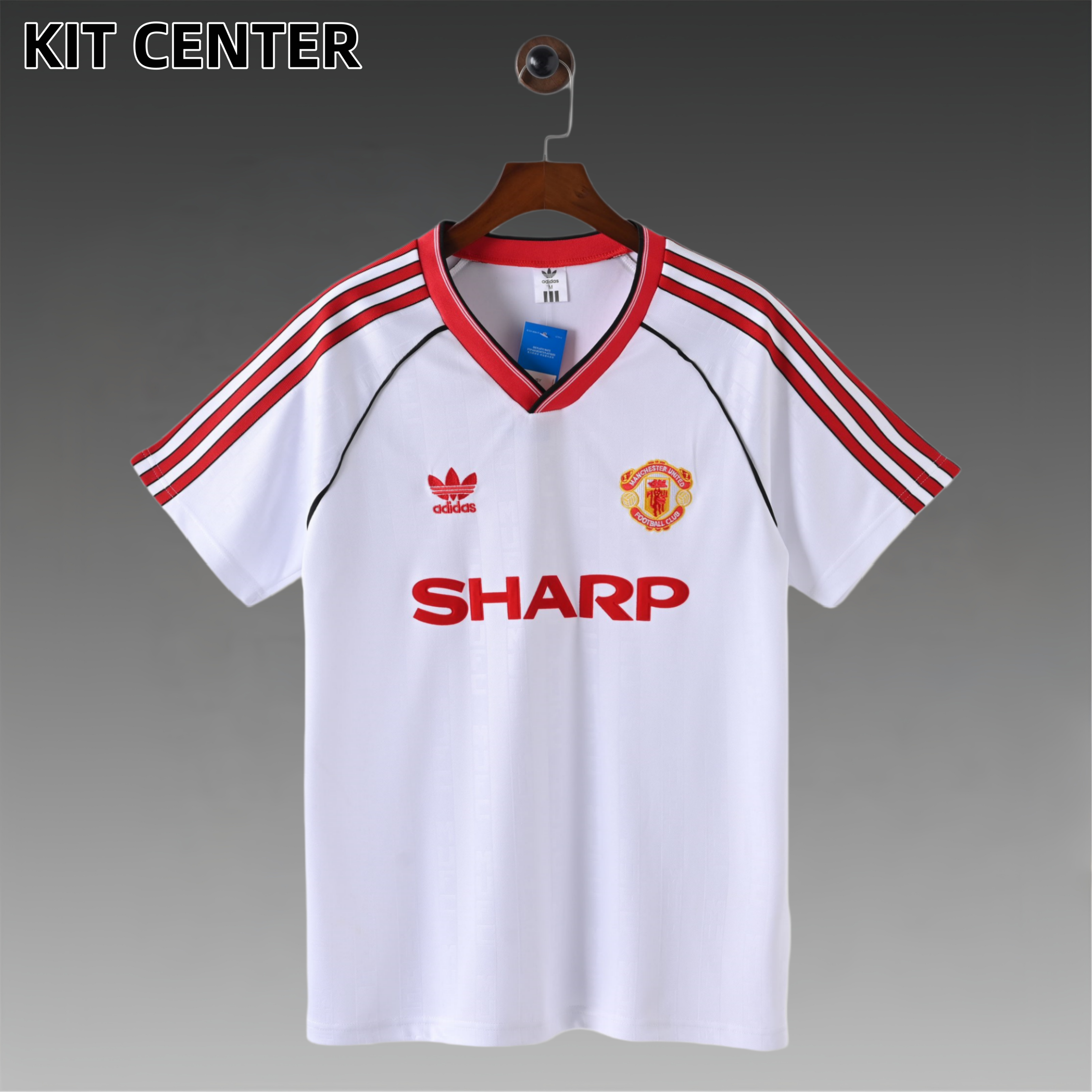 88/90 Manchester United Away  retro football shirt
