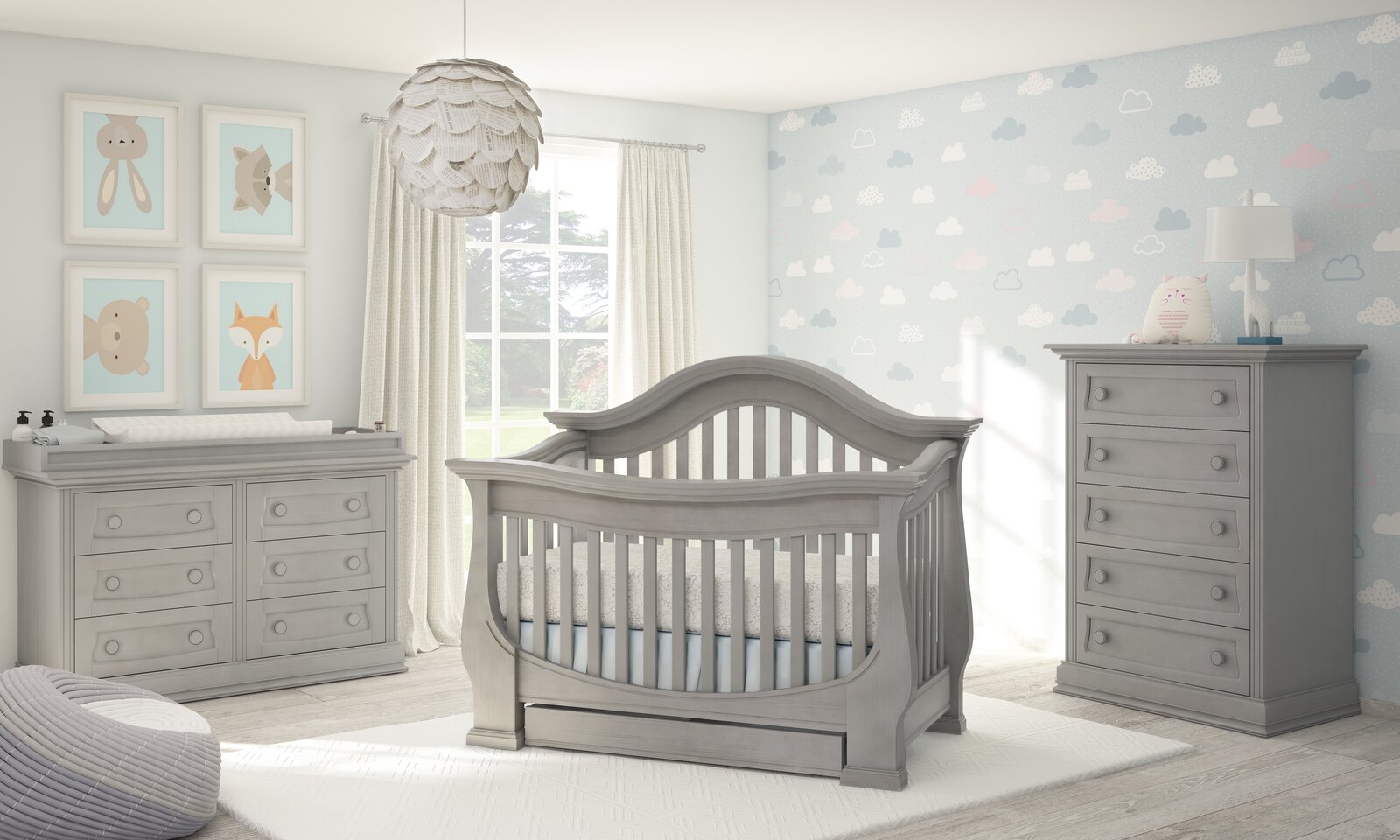 Davenport 4-in-1 Convertible Crib