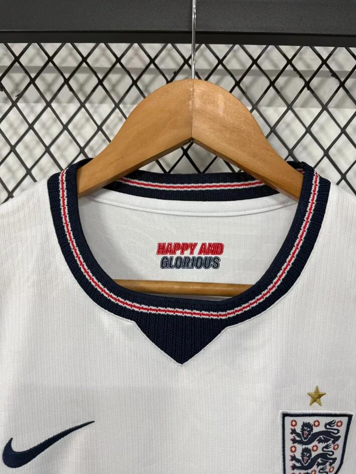 2026 England Home Kids Football Shirt （ Adult Kit socks)