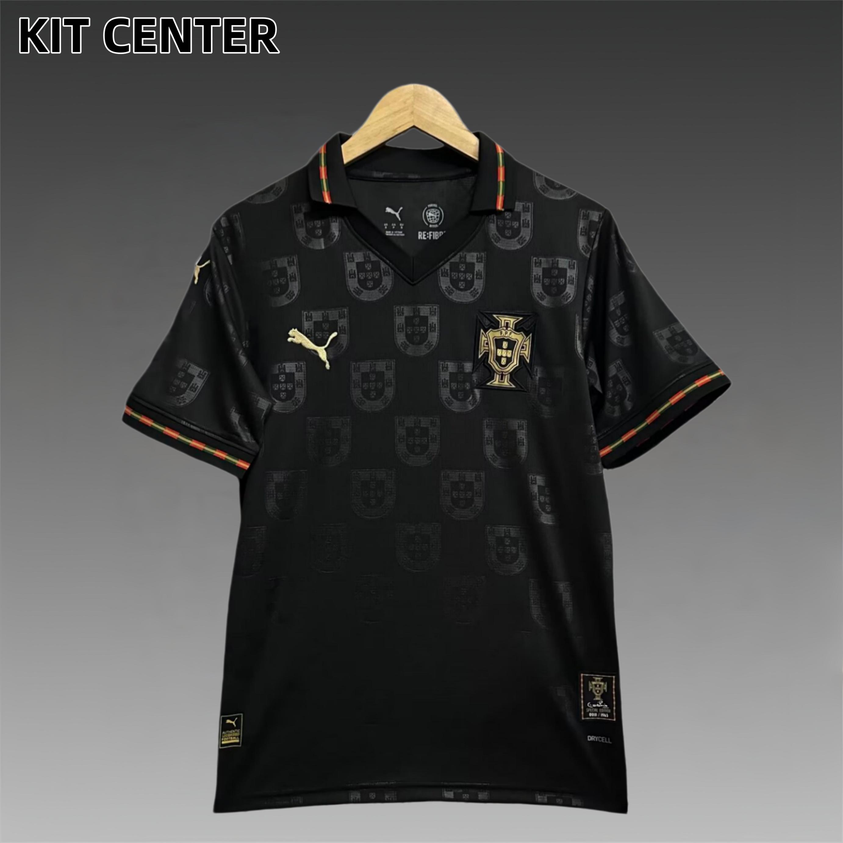 2026 Portugal Special Edition-black Football Shirt  (Fan Edition)
