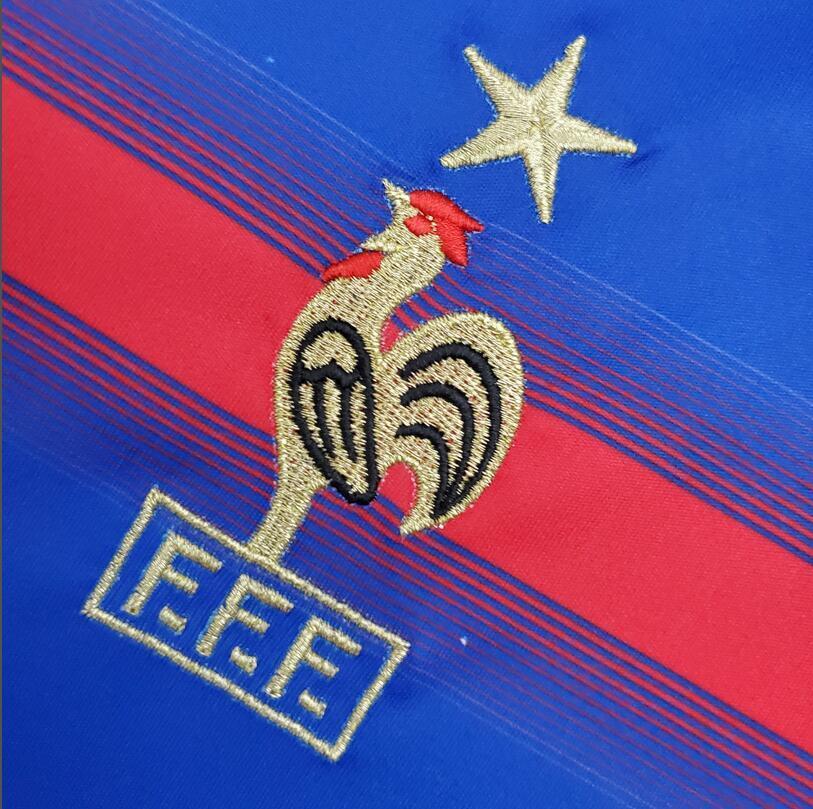 2004 France Home Retro Football Shirt