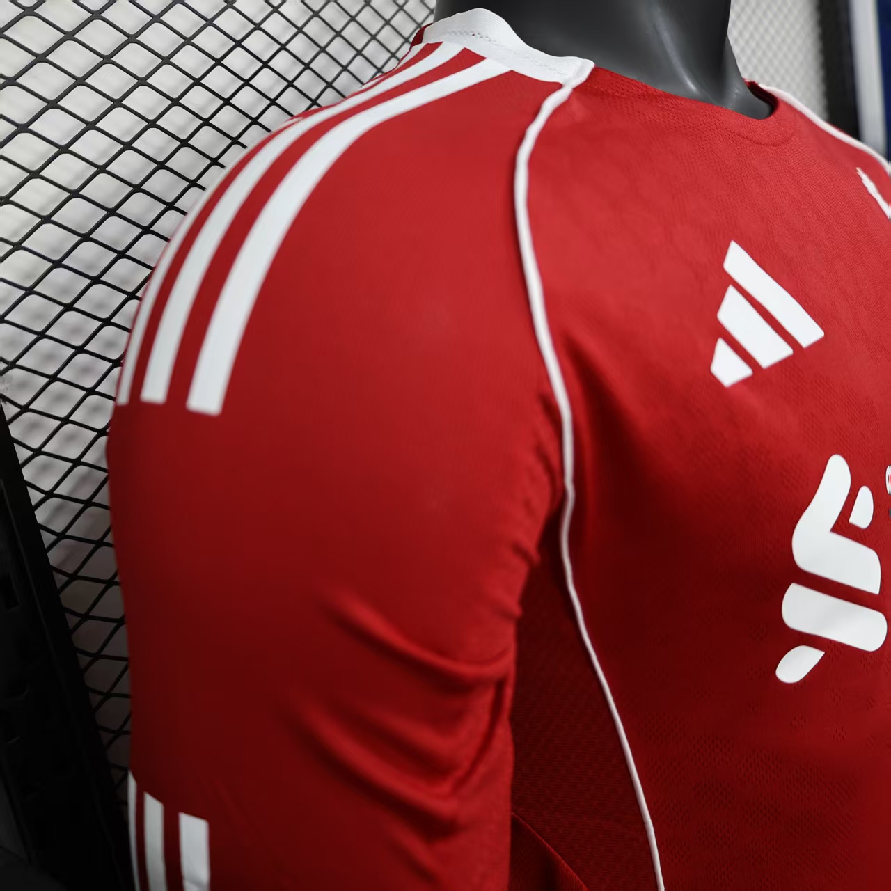 2025/2026 Liverpool FC Home Long Sleeve Football Shirt (Player)