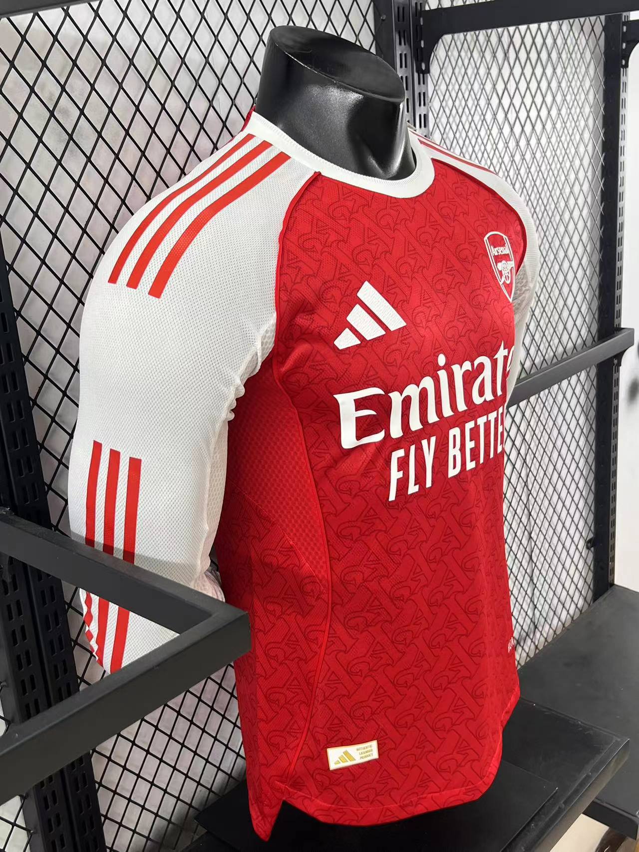 2025/2026 Arsenal Home Long Sleeve Football Jersey (Player)