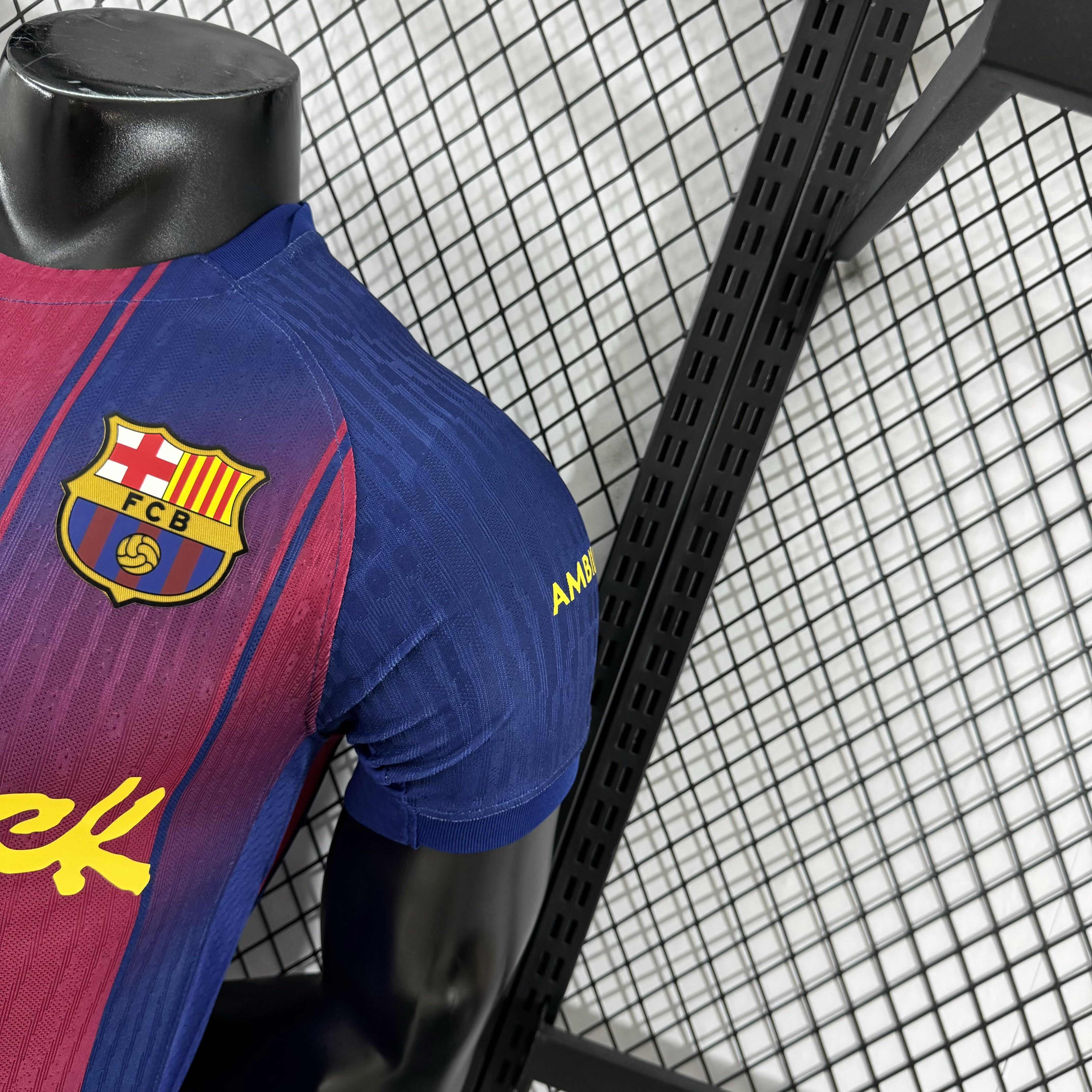 2025/2026 Barcelona Home Special Edition Football Shirt (Player Edition)