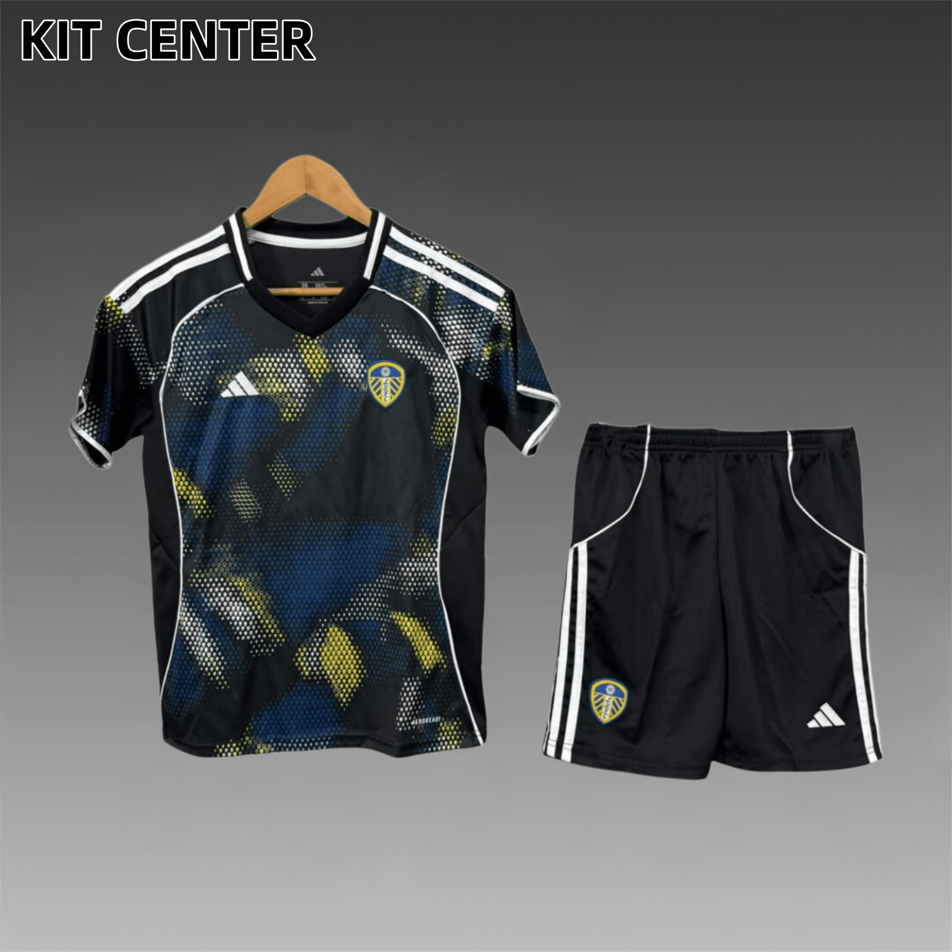 2025/2026 Leeds United Third Away Football Shirt (Kids Kit socks)