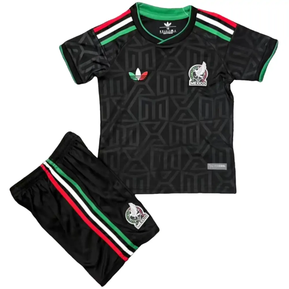 2026 World Cup Mexico Second Away Jersey Children's Set - Fans Edition