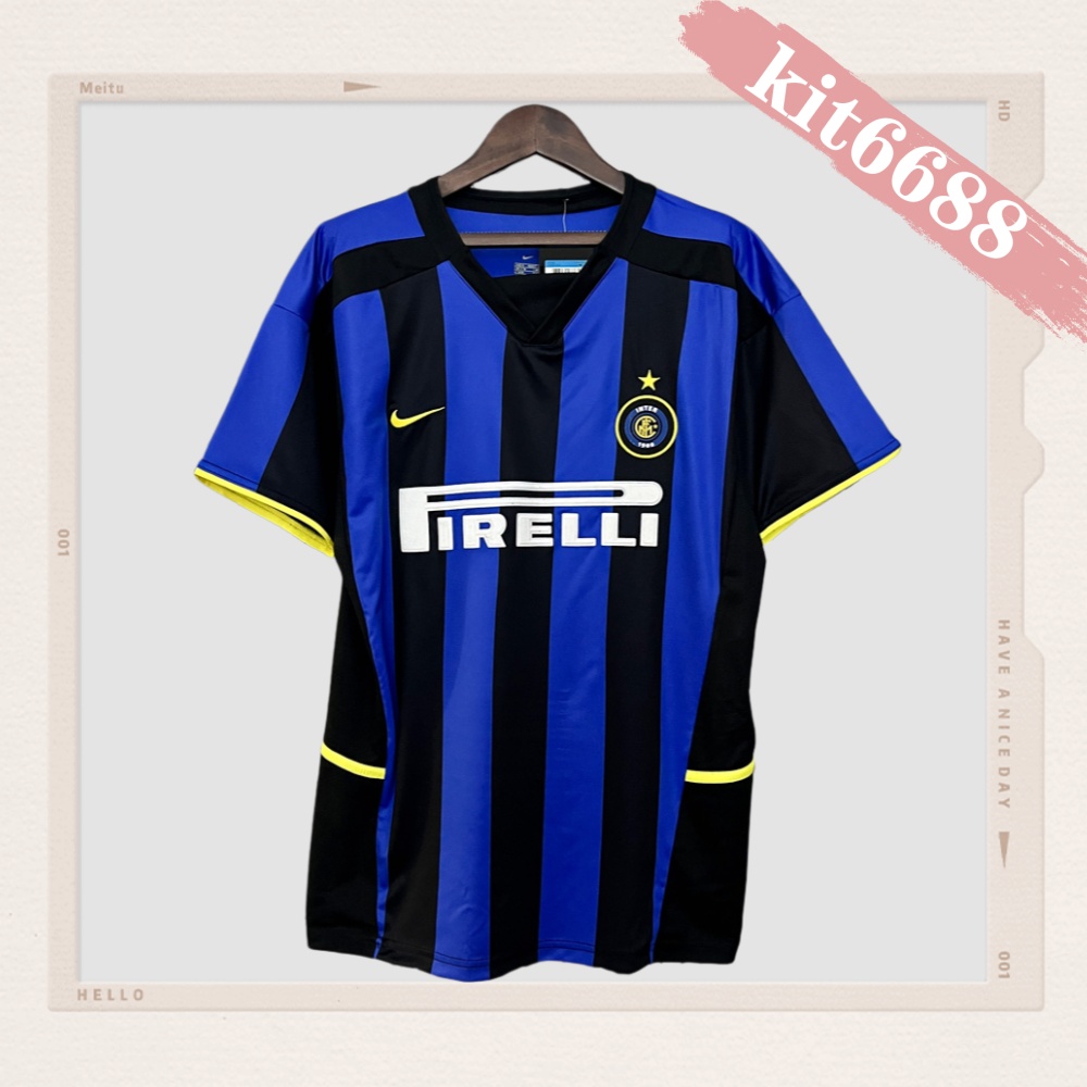 2002/2003 Inter Milan Home Retro Football Shirt