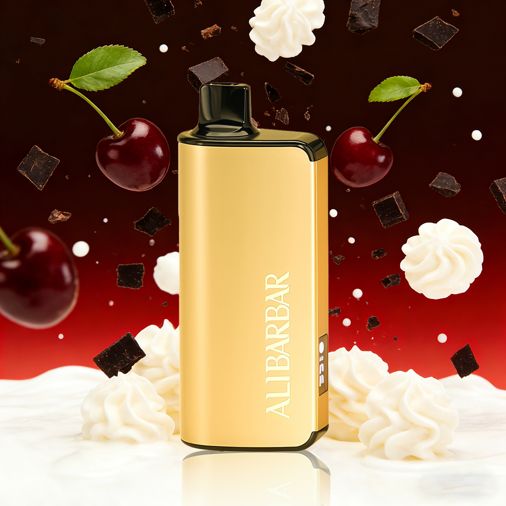 ALIBARBAR INGOT 9000 PUFFS-BLACK FOREST