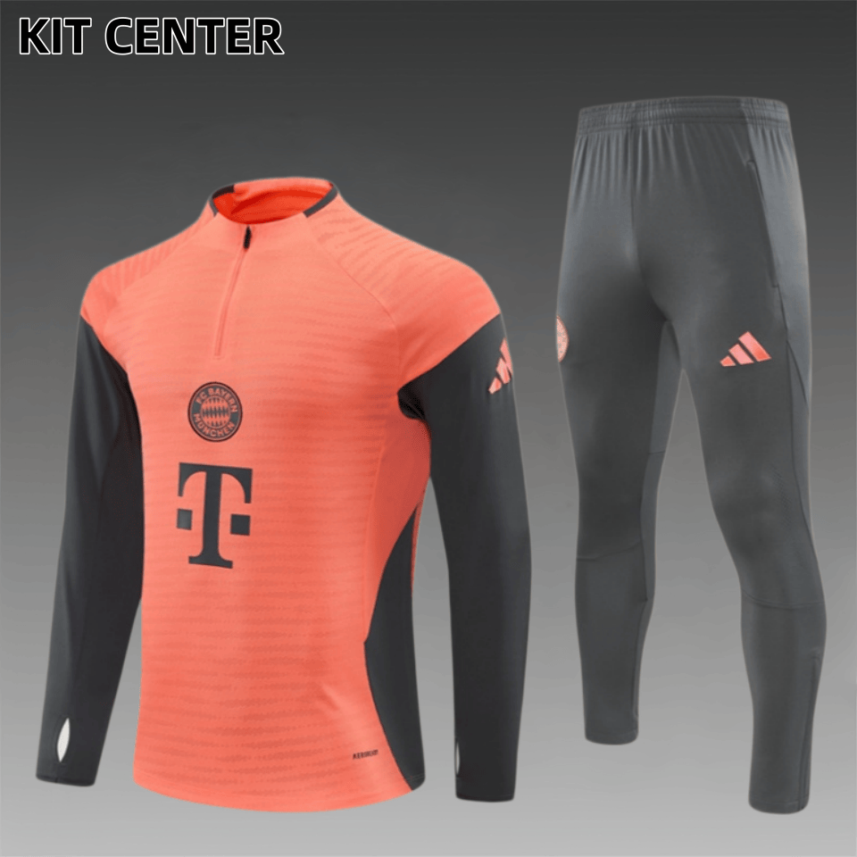 25/26 Bayern Half Ziptraining suit (Adult Kids Kit)