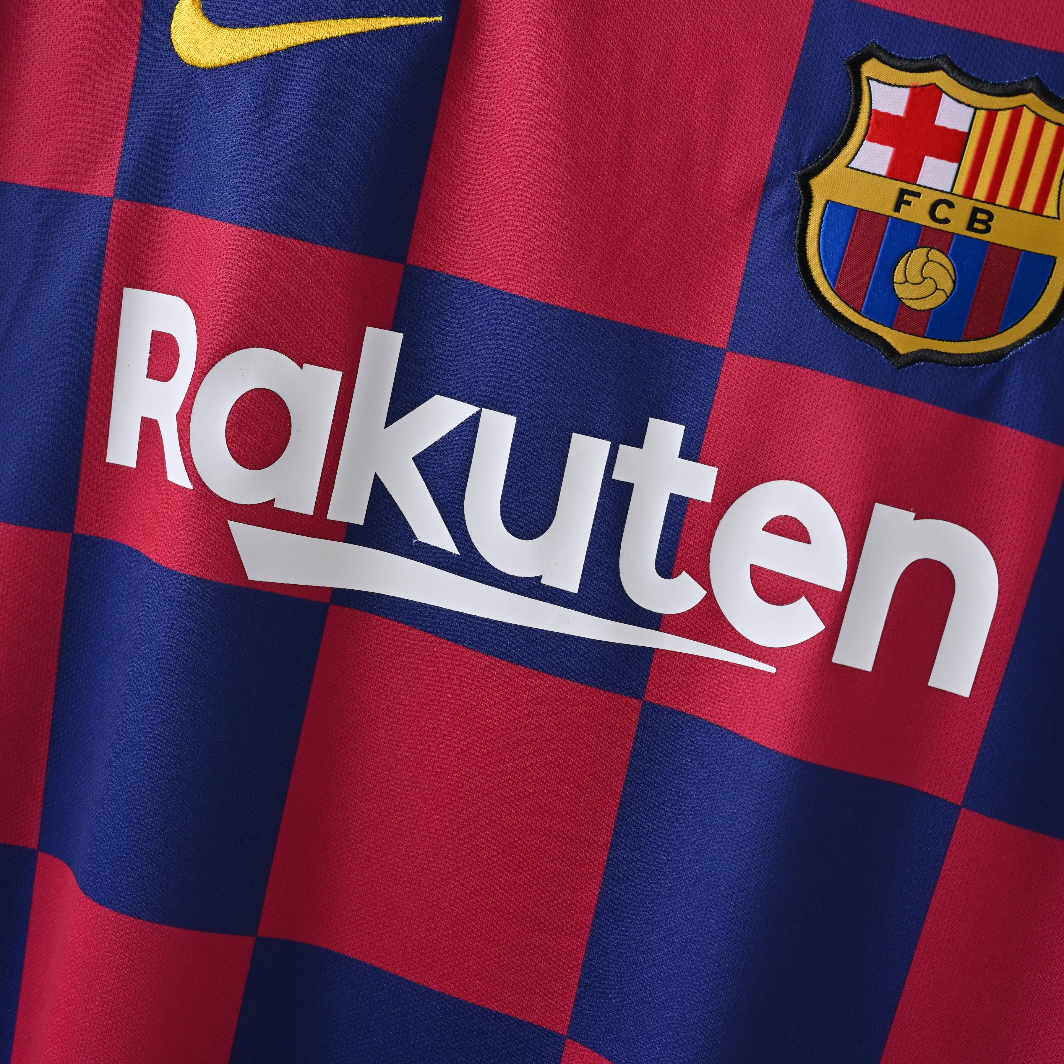 2019/2020 Barcelona Home Retro Football Jersey