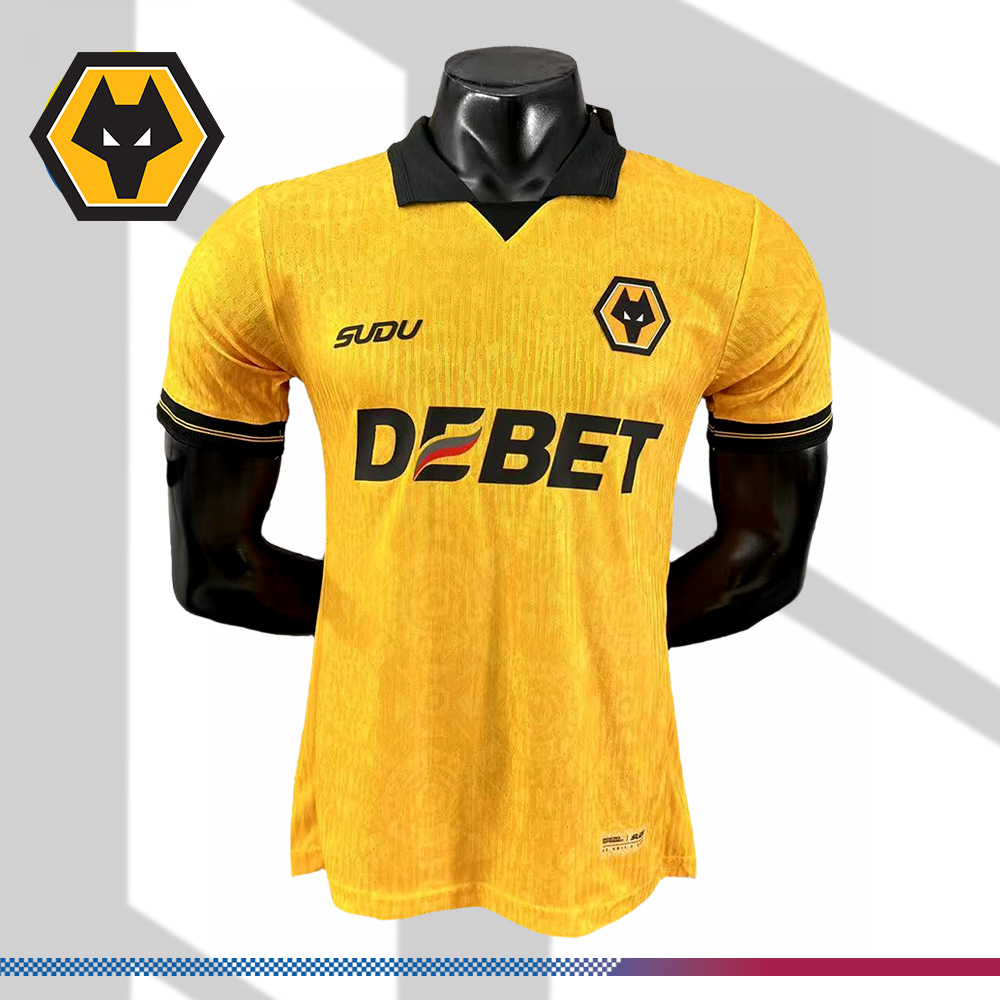 2025/2026 Wolves Home Football Shirt (Player Edition)