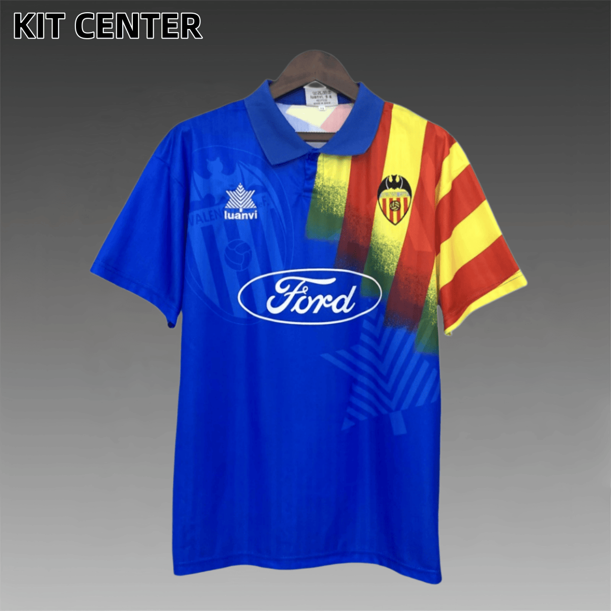 1995/1996 Valencia Away Retro Football Shirt