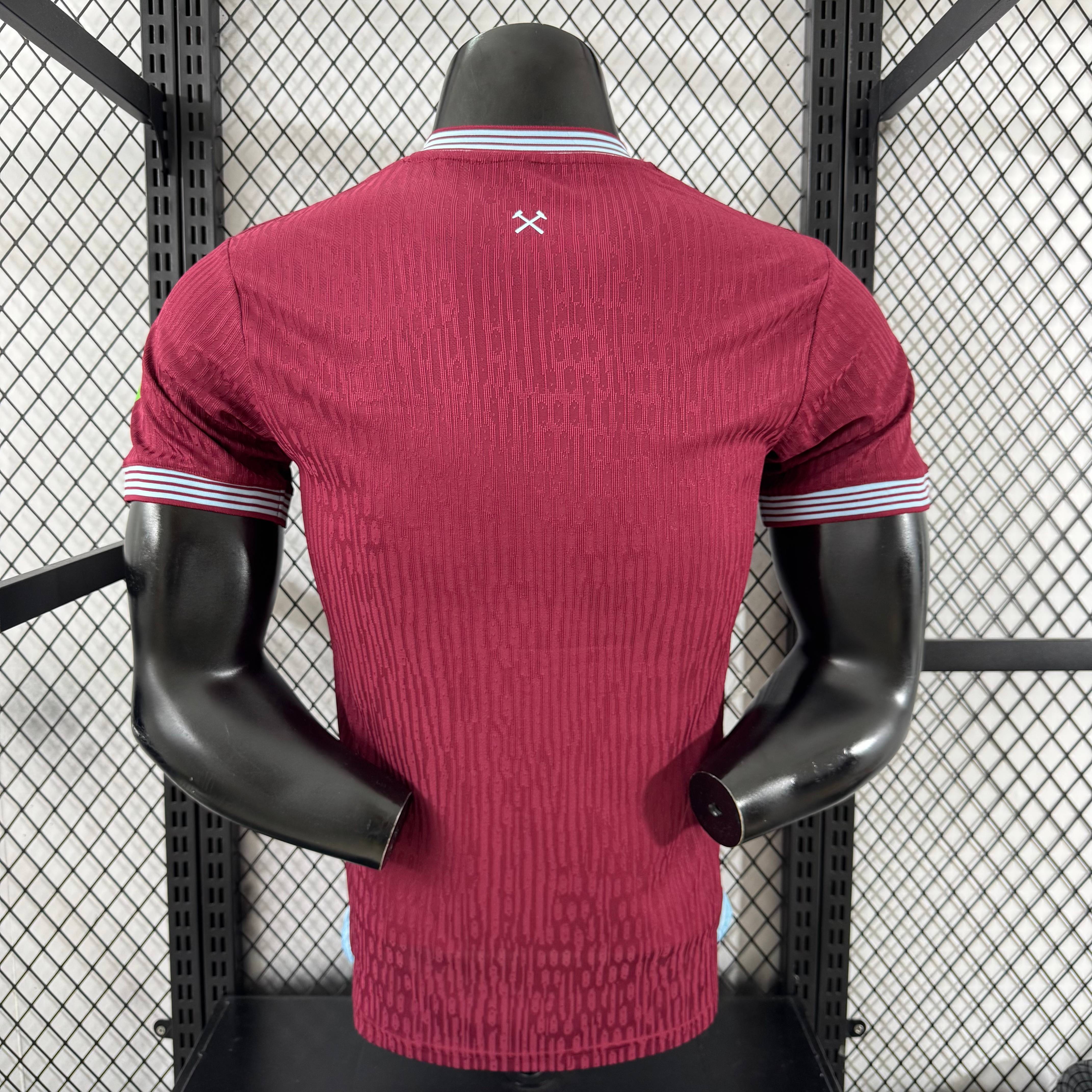 2025/2026 West Ham United Home Football Shirt (Player Edition)