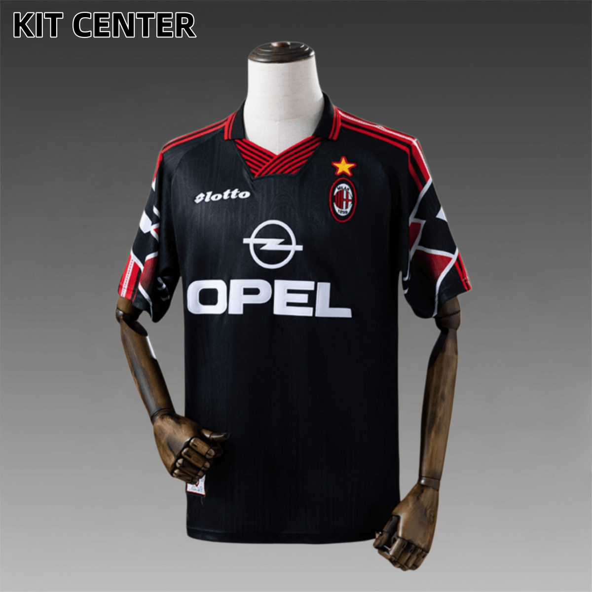 1997/1998 AC Milan Third Away Retro Football Shirt (Fan Edition)