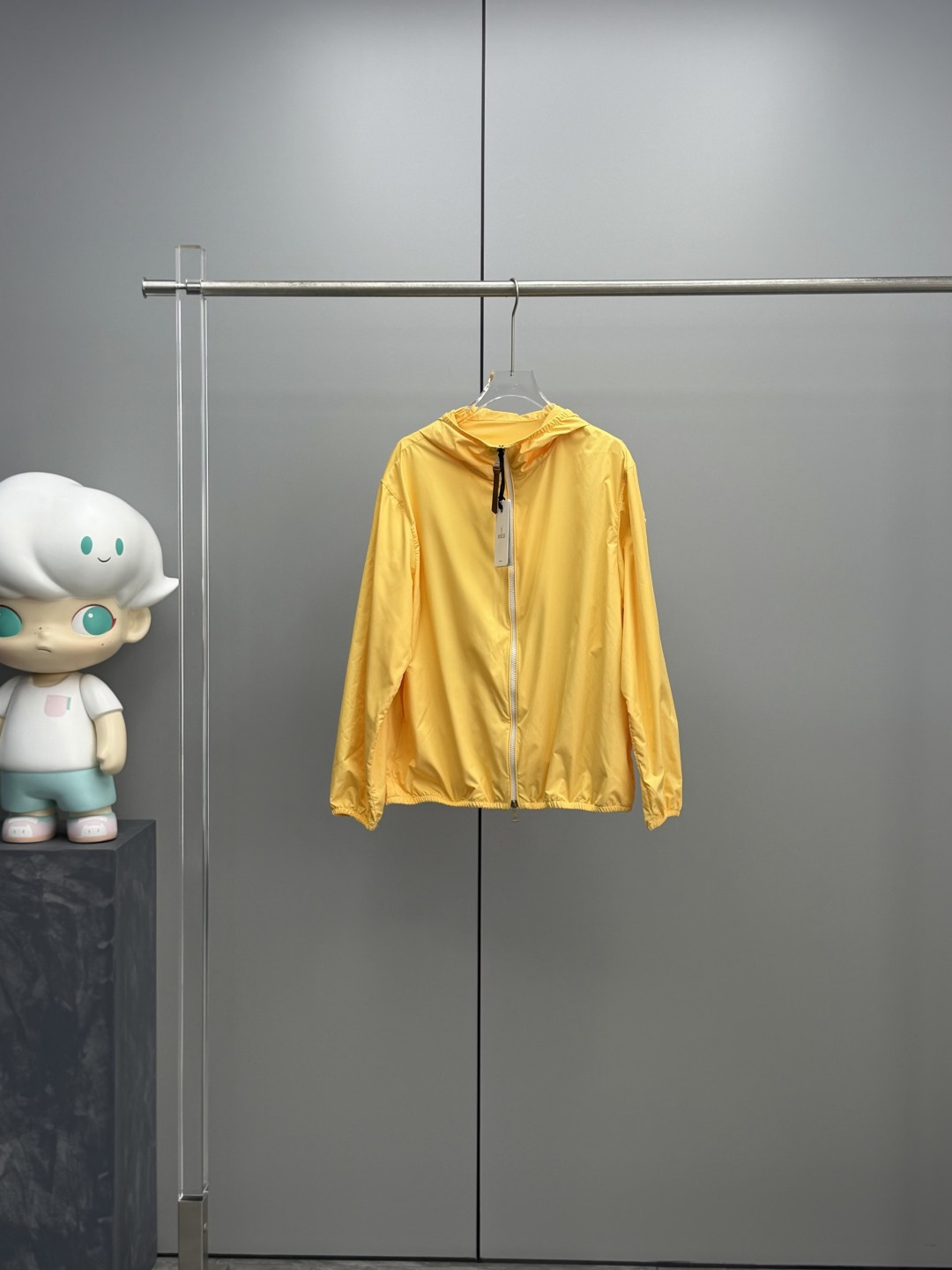 Moncler 2026 Autumn Winter Women's Jackets Polyester Hooded Tassel Zipper Casual Slim Woman's Coats MKDFWJ26014