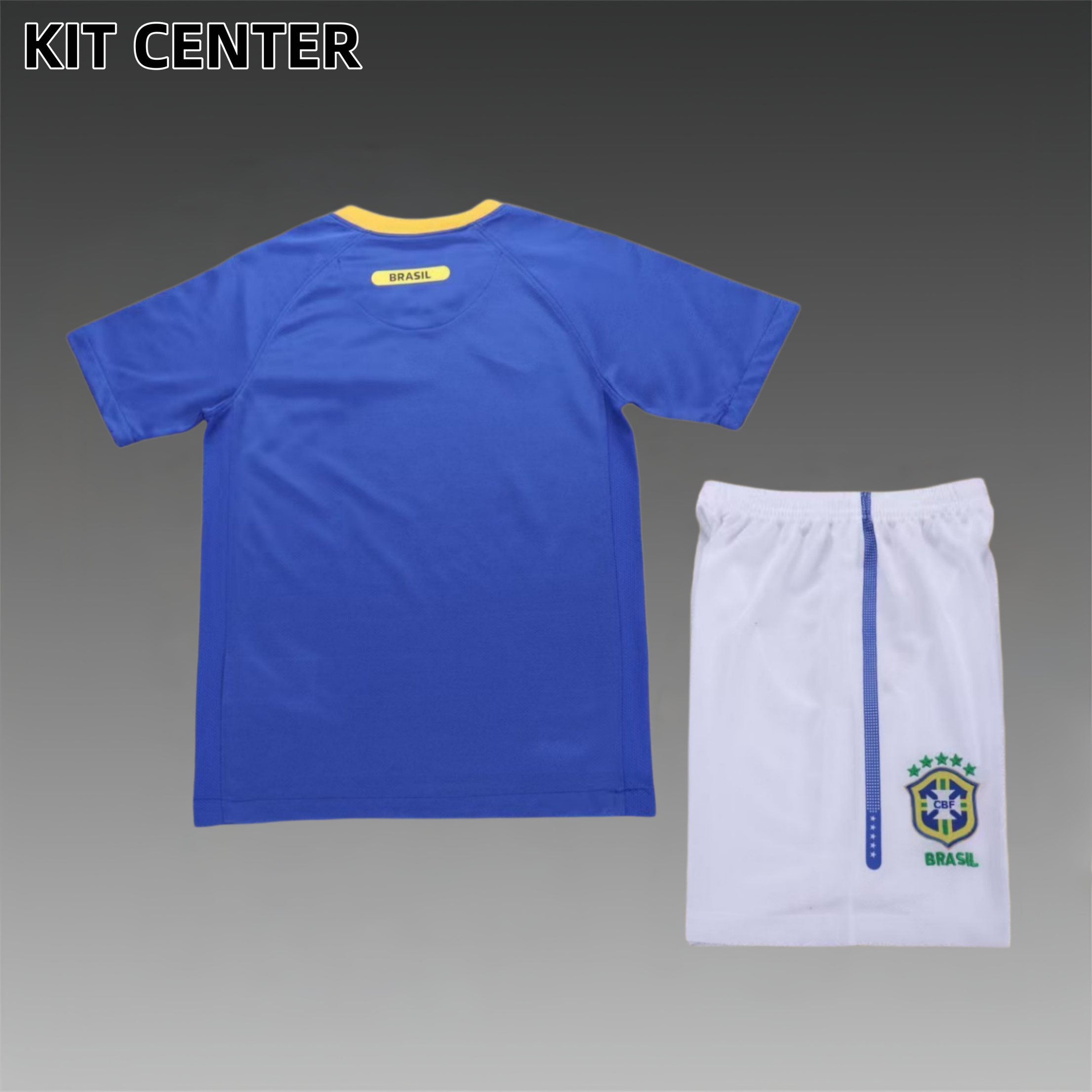 2010 Brazil Away Retro Kids Kit