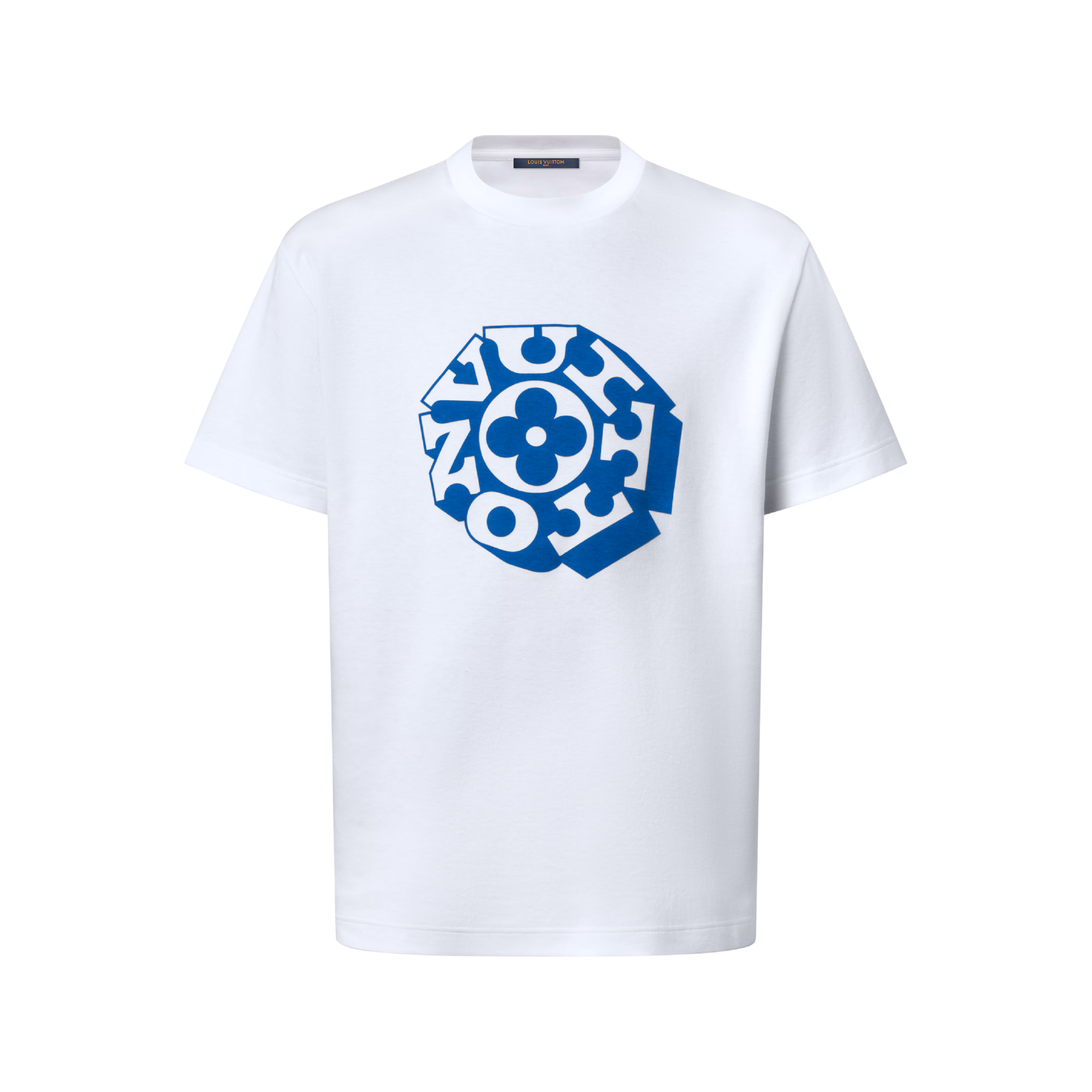 Tee-shirt à signature imprimée LV