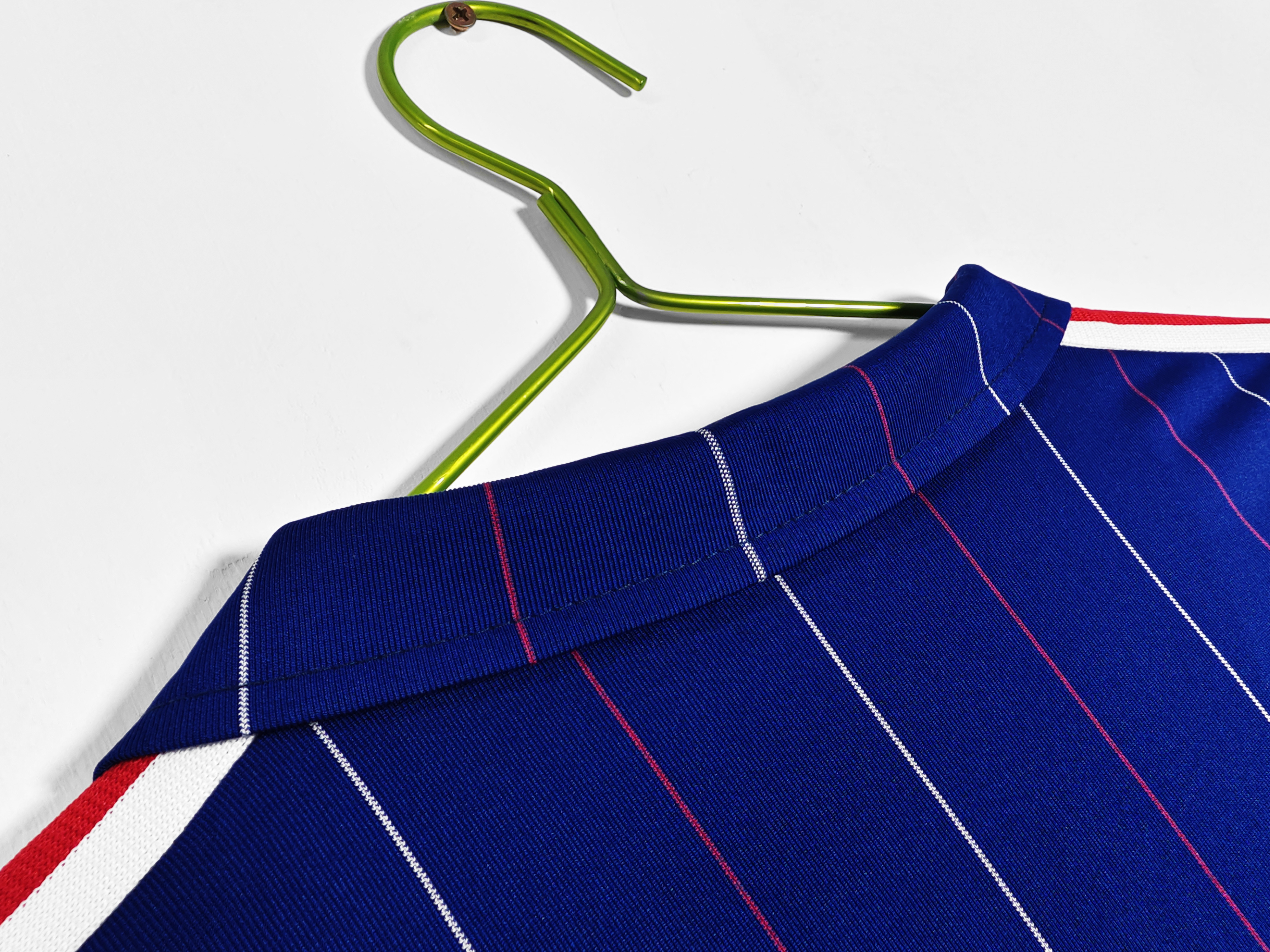 80/82 France home  Retro long Football Shirt