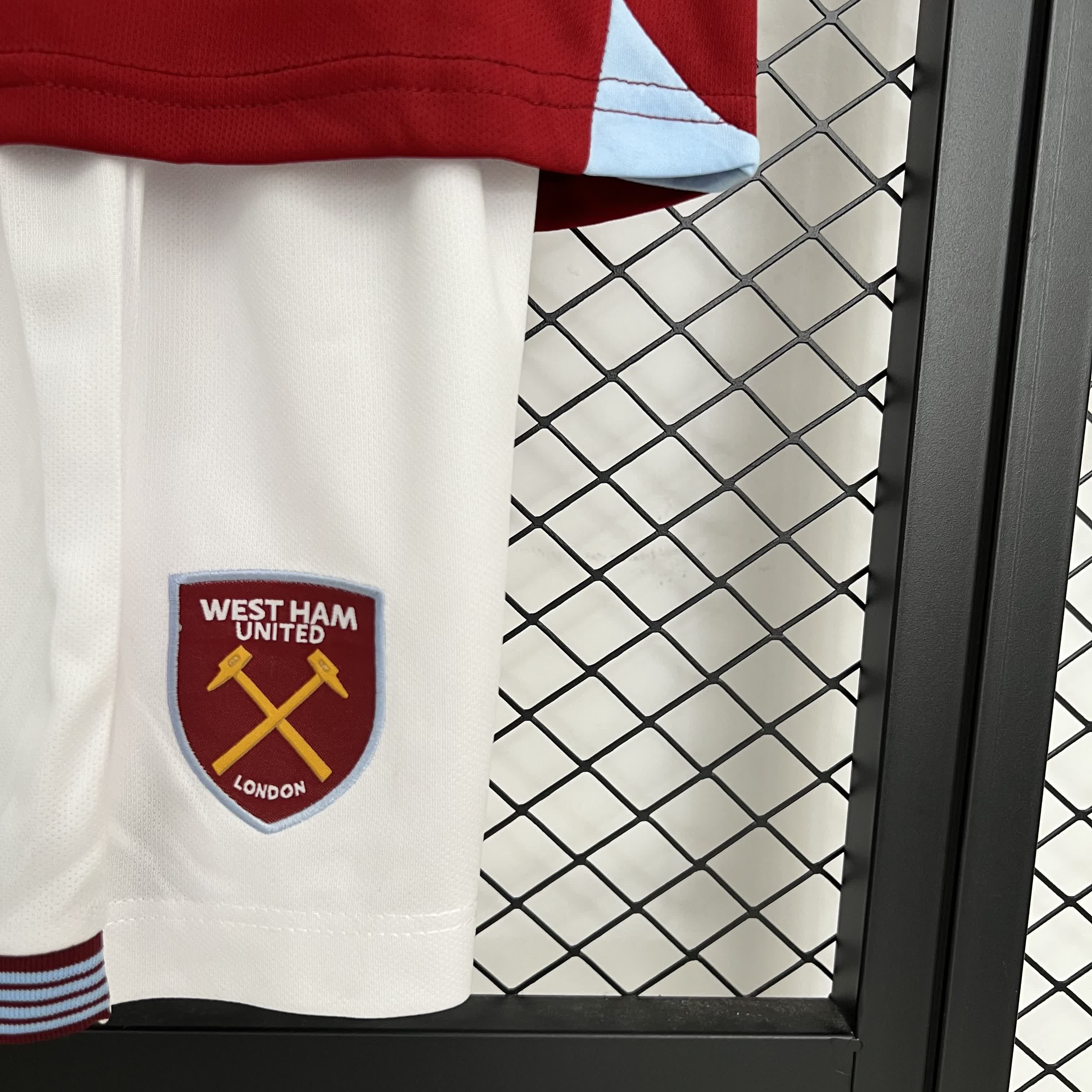 2025/2026 West Ham United Home Football Shirt (Kids Kit socks)