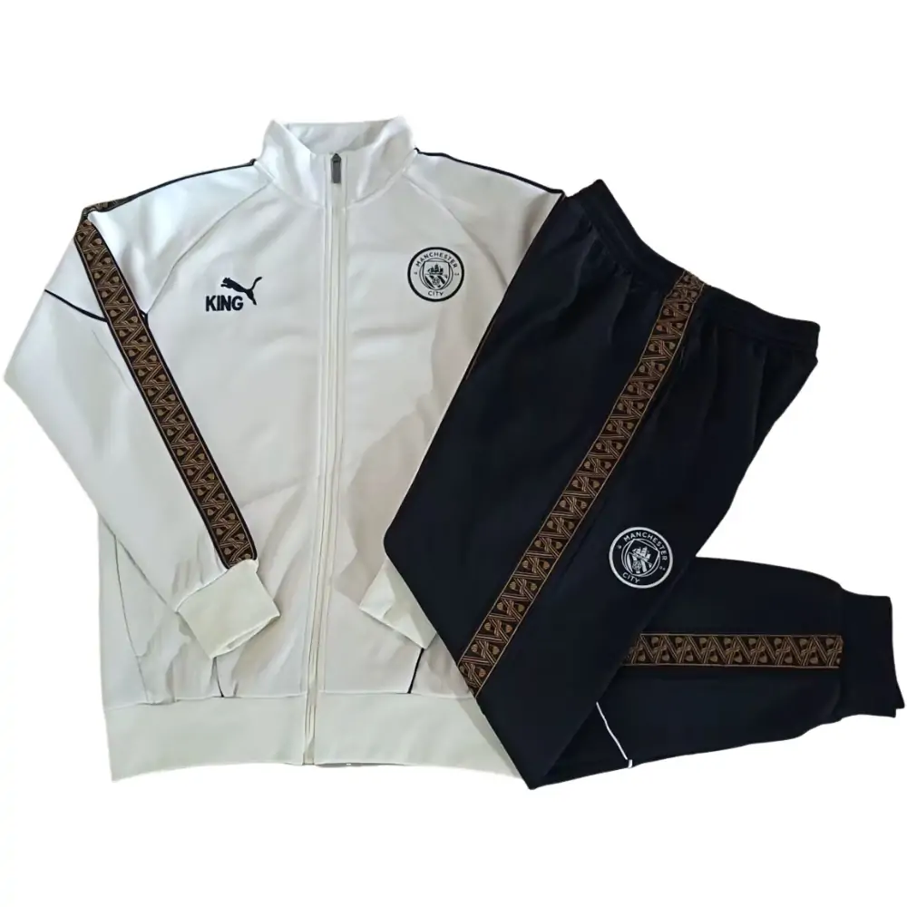 2026-27 Manchester City Full Zipper Training Jersey - Children Set