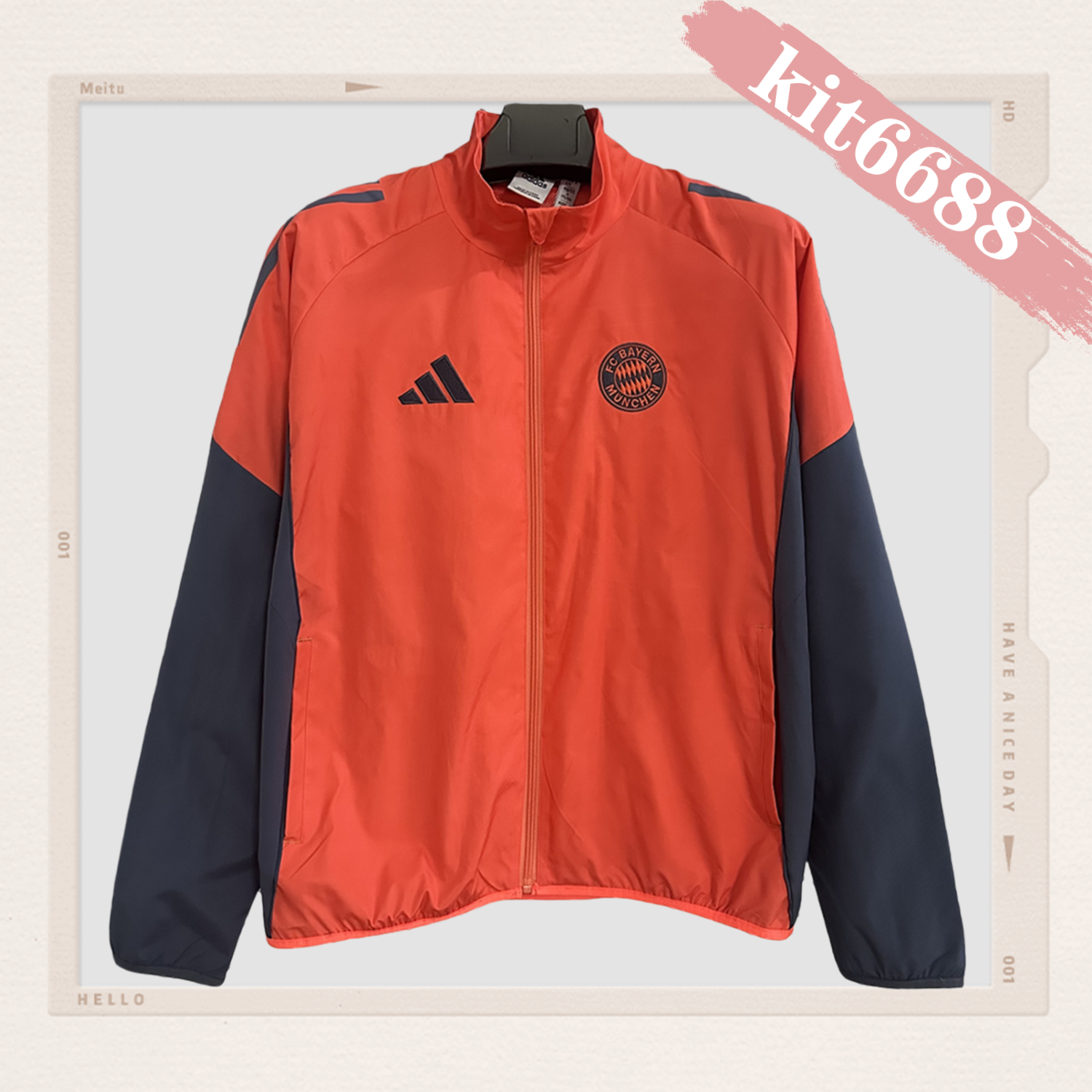 2025/2026 Bayern Munich Football Embroidered Windbreaker