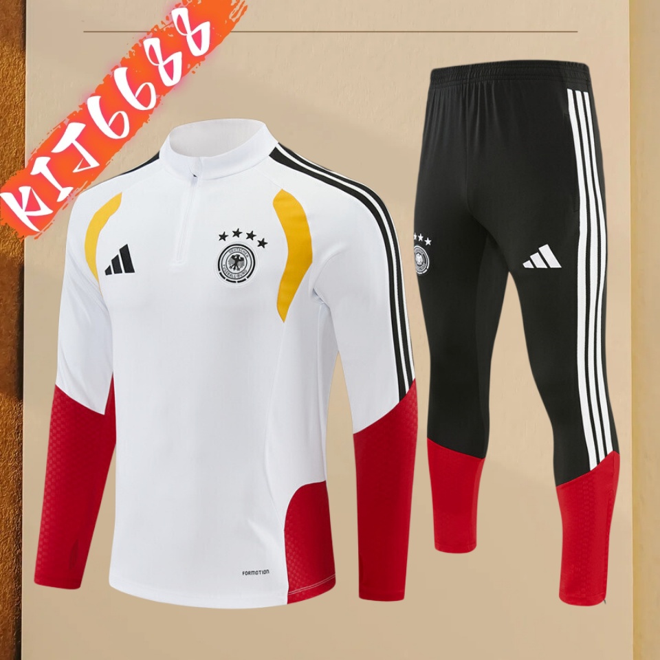 2026/2027 Germany Half-Zip Tracksuit (Adult&Kids kit)
