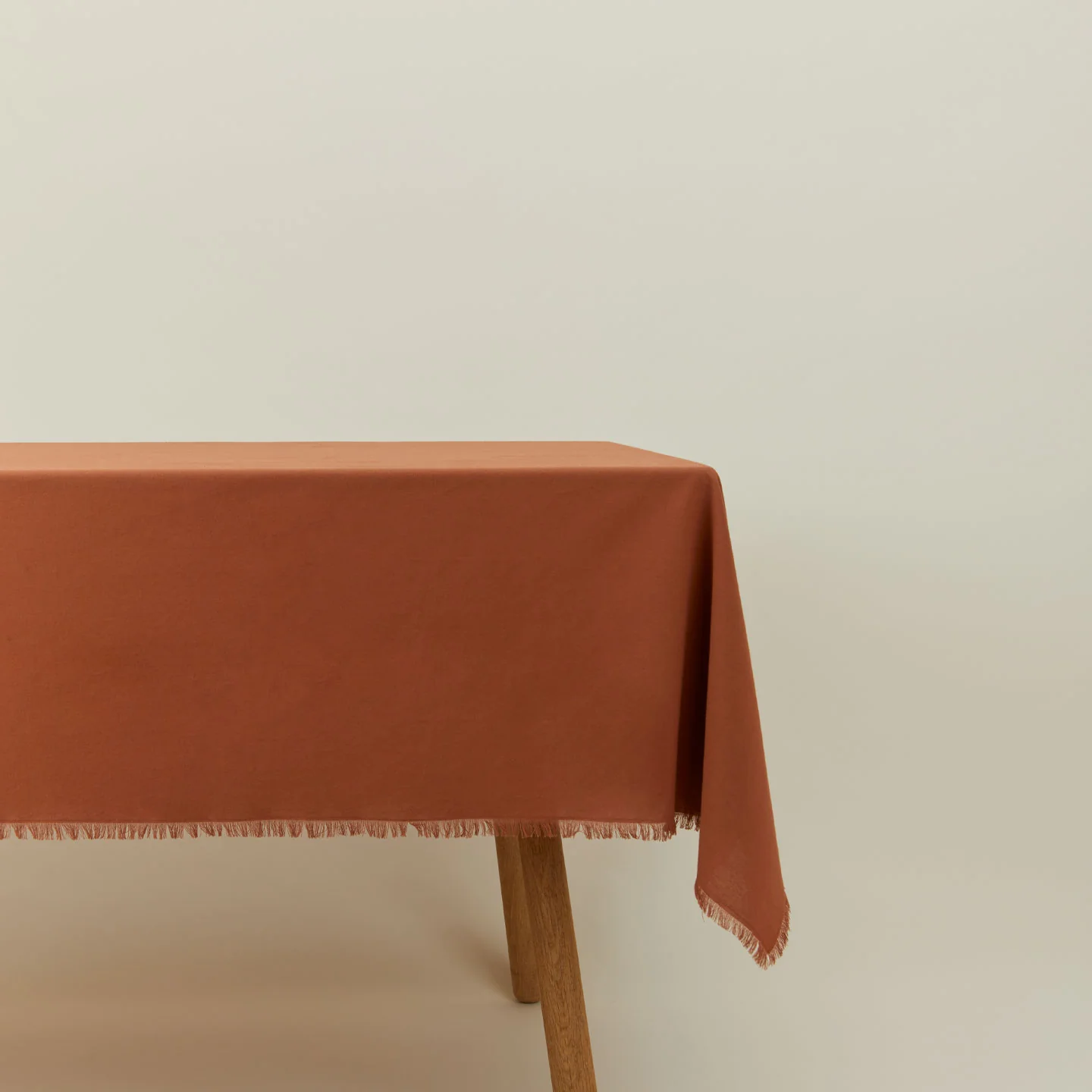 Essential Cotton Tablecloth - Terracotta