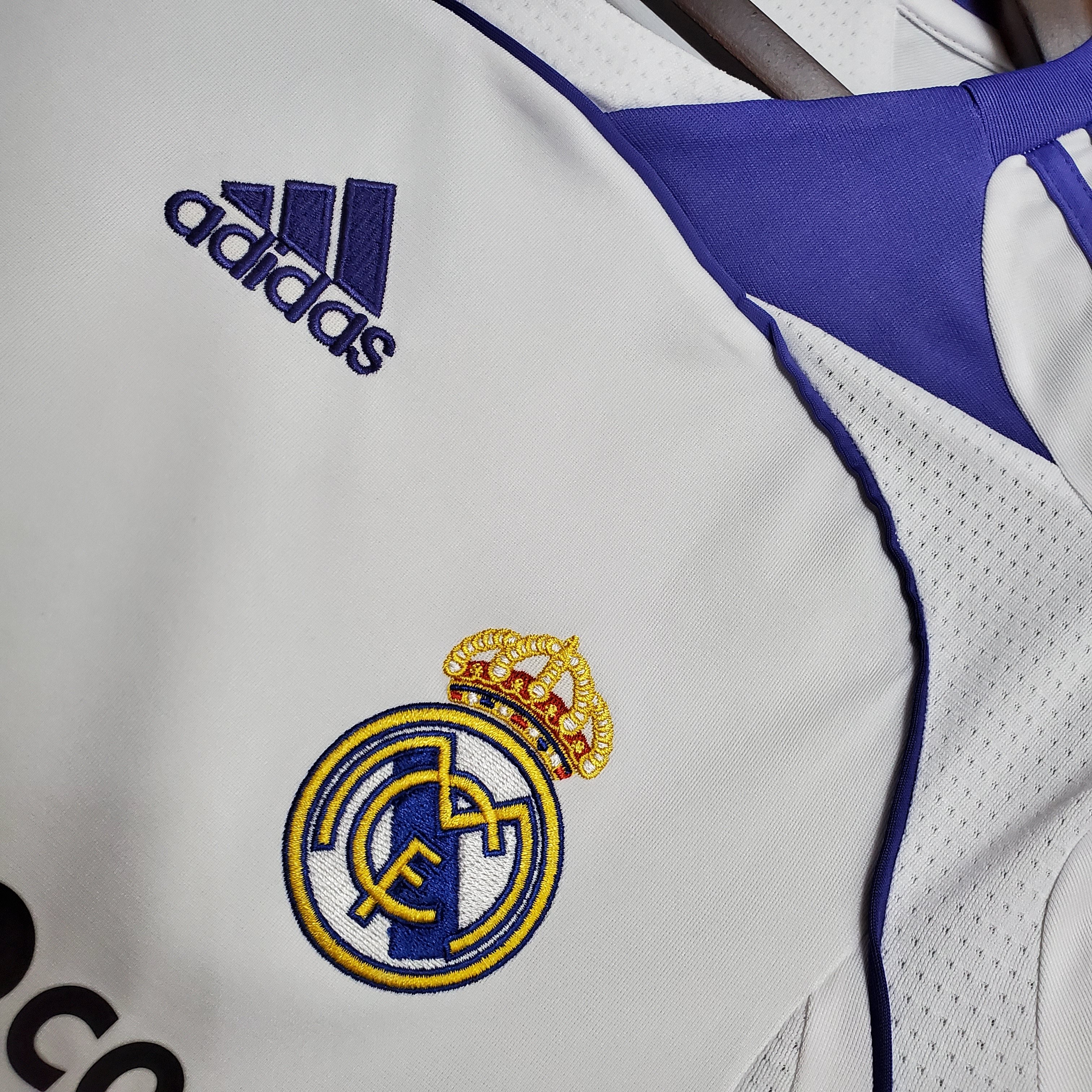 2007/2008 Real Madrid Home Retro Football Shirt