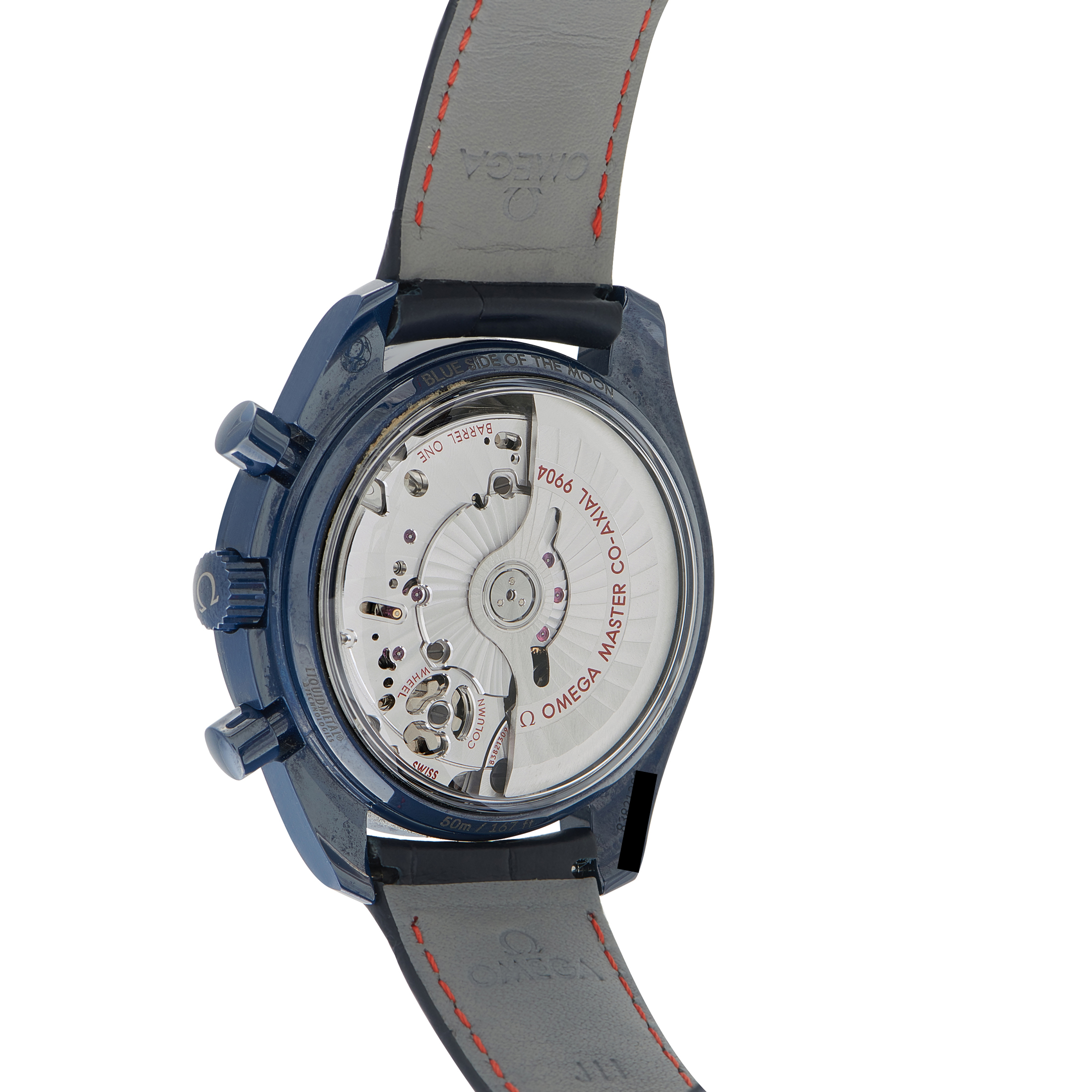 OmegaSpeedmaster Moonphase Blue Side of the Moon Ceramic Watch 304.93.44.52.03.001