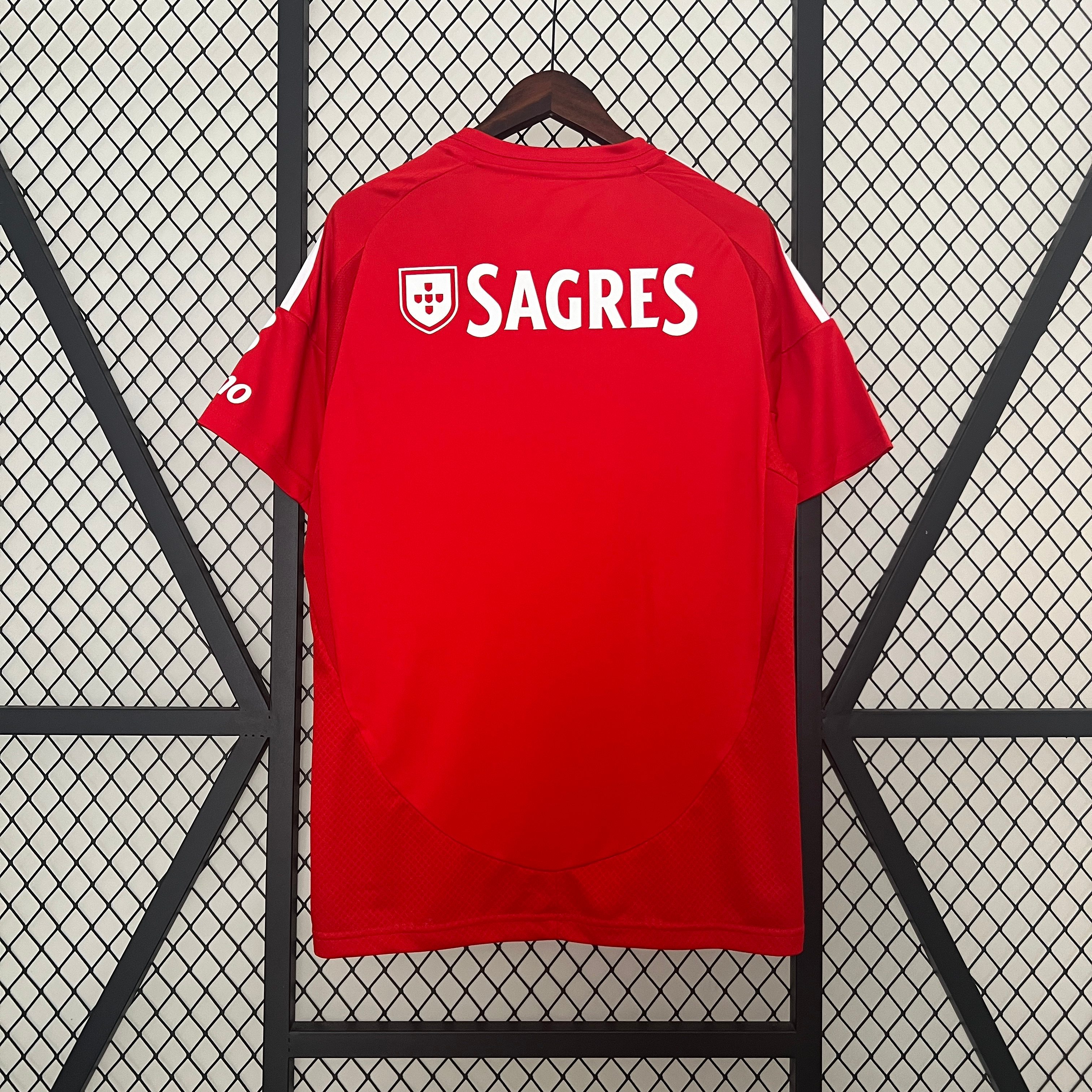 2024/2025 Benfica Football Club Home Football Shirt（Fan Edition）