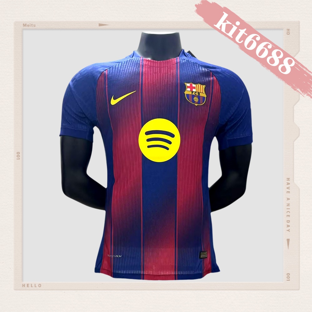 2025/2026 Barcelona Home football jersey（Player）