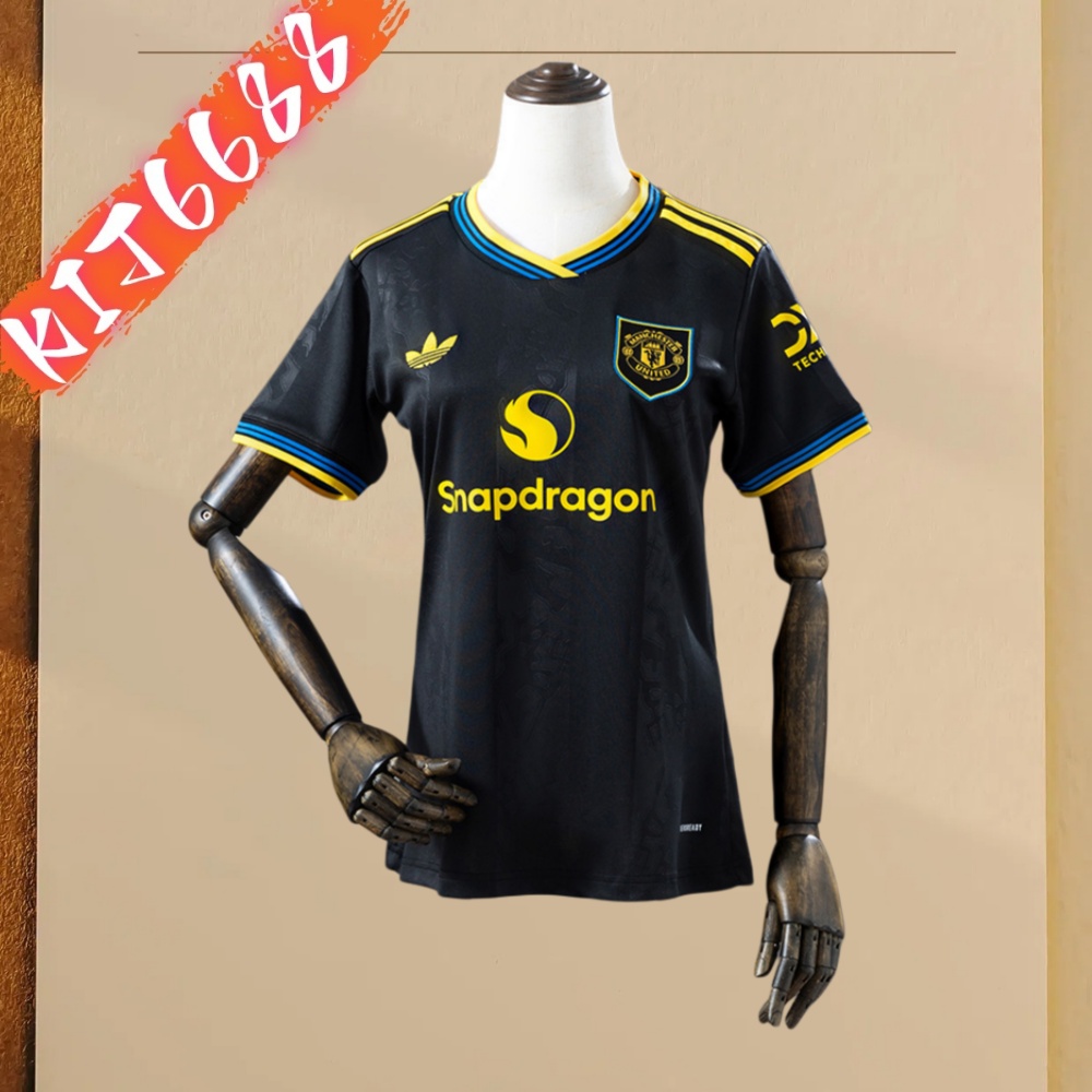 2026 Manchester United Third Away women's clothing Football Shirt (Fans Edition)